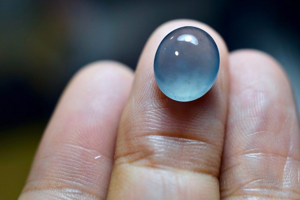  SR 12-48 品 宝石質 高氷種 青色 グアテマラ産 天然 A貨 本翡翠 ルース 硬玉 ジェダイト その他 アクセサリー