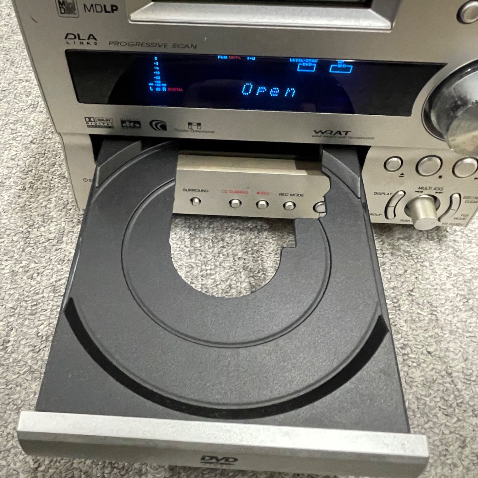 NPA】ジャンク 2004年製 ONKYO オンキョー コンポ センターユニット FR