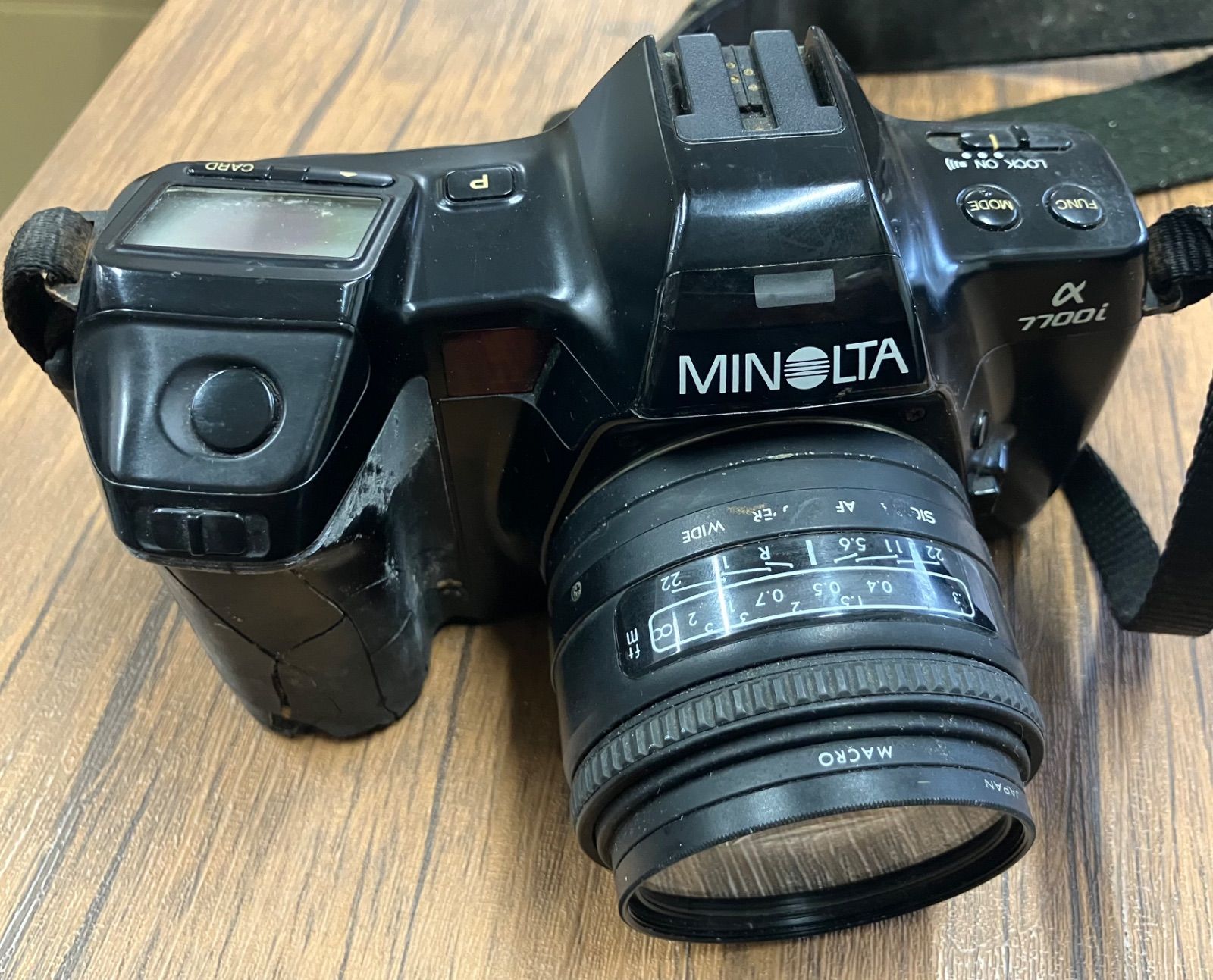 T 184 ミノルタ Minolta アルファ a 77 00 i AF Zoom 35-105 mm F 3.5-4.5