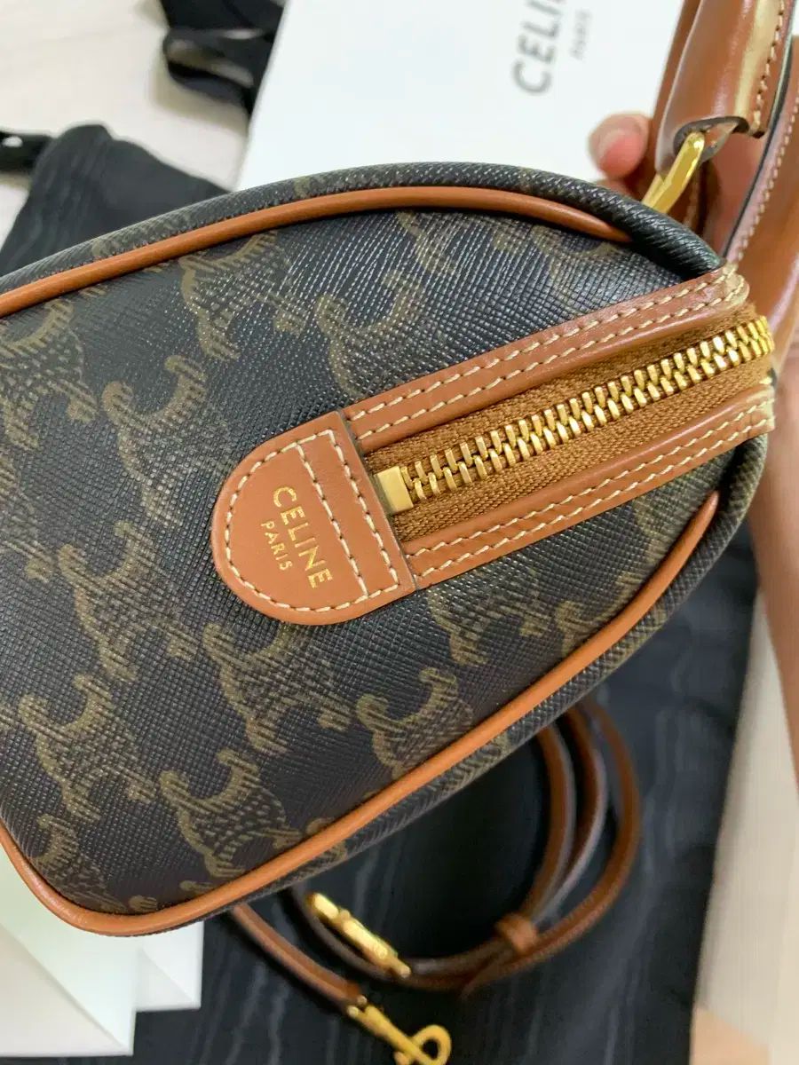  セリーヌ トリオンフ ボストン スモール メッセンジャーバッグ ショルダーバッグ