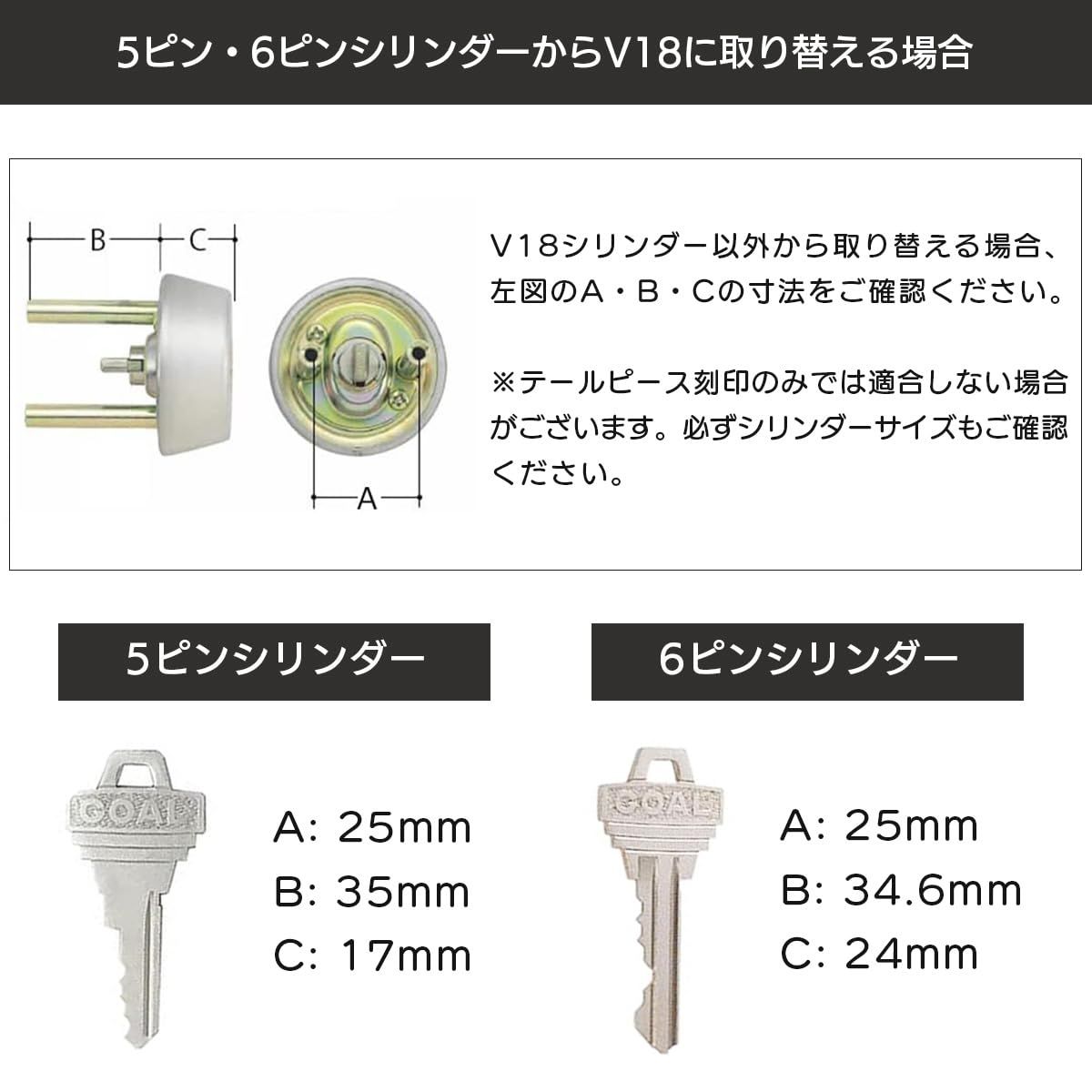 ディンプルシリンダー 錠