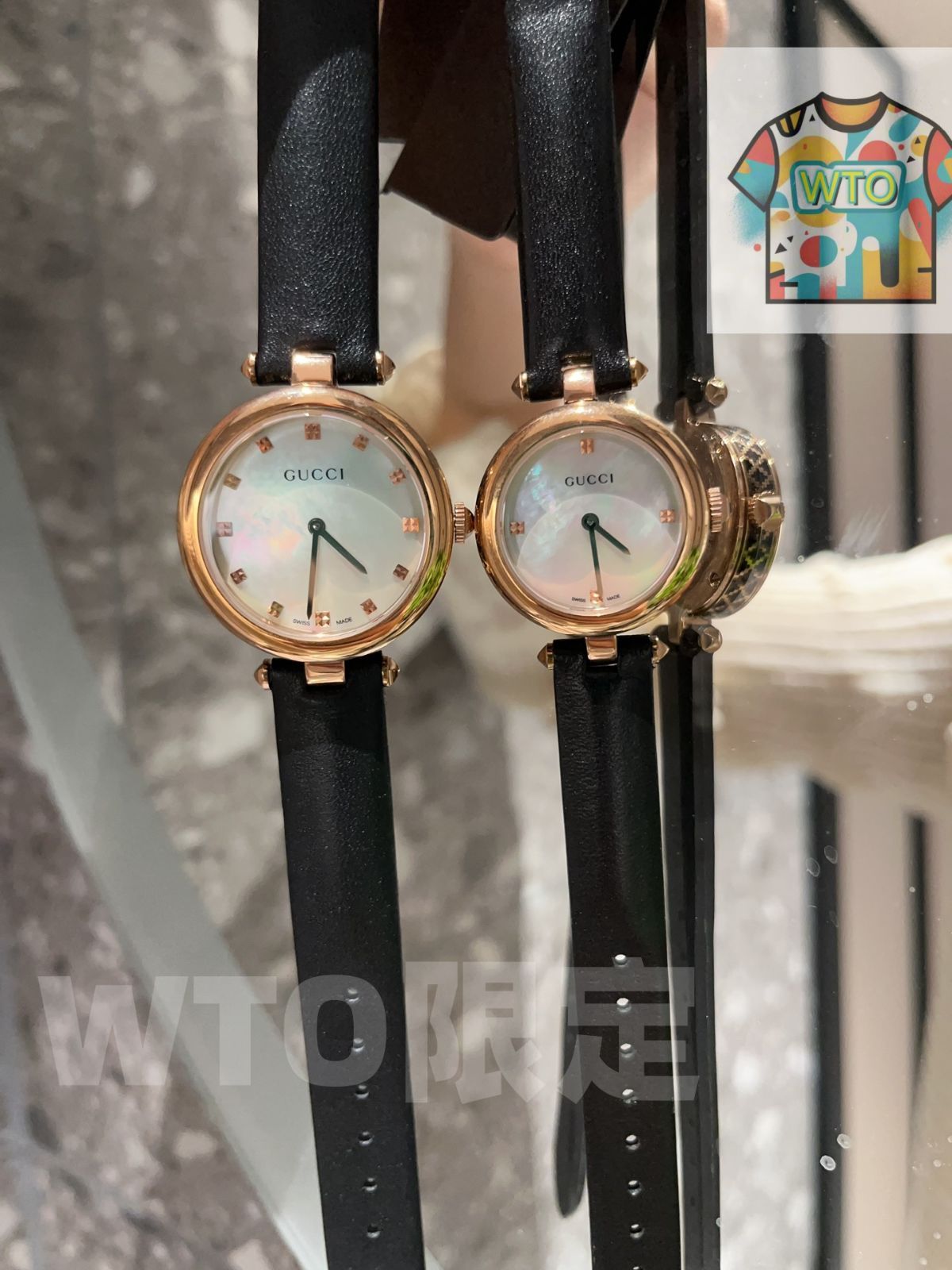 今日 GUCCI グッチ 天然真珠層面