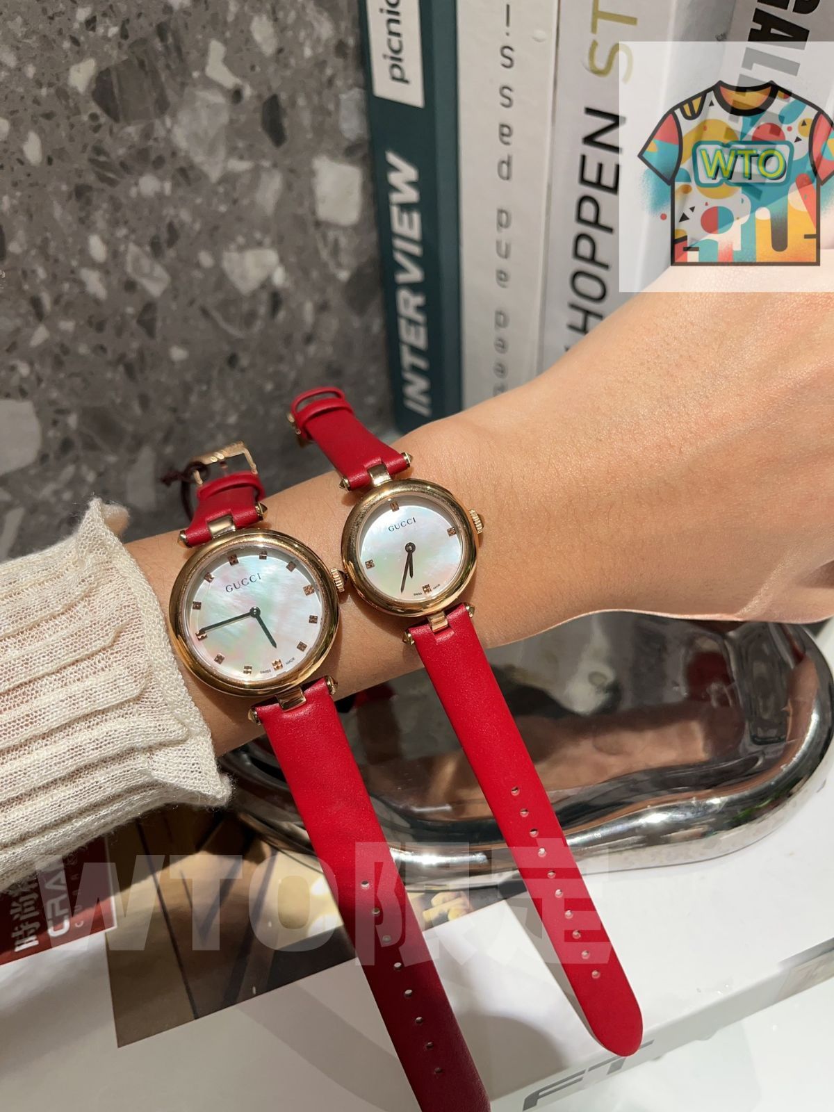 WTO通販 GUCCI グッチ 天然真珠層面-WTO輸入-NPV05