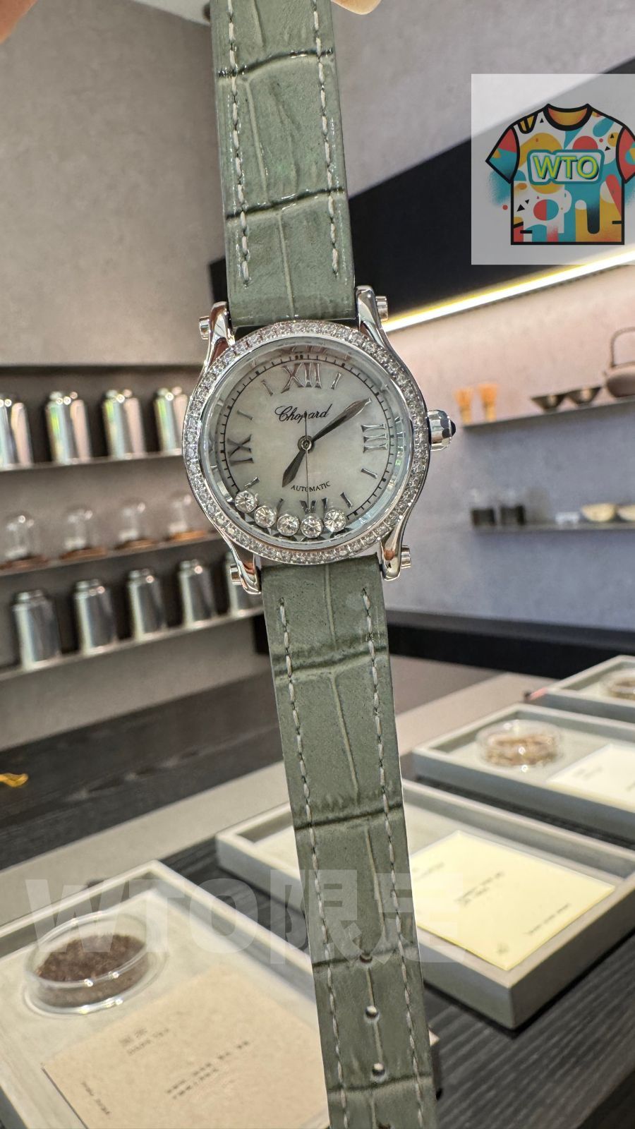 クォーツ アパーチャーダイヤベゼル可-WTO輸入-GPQ59