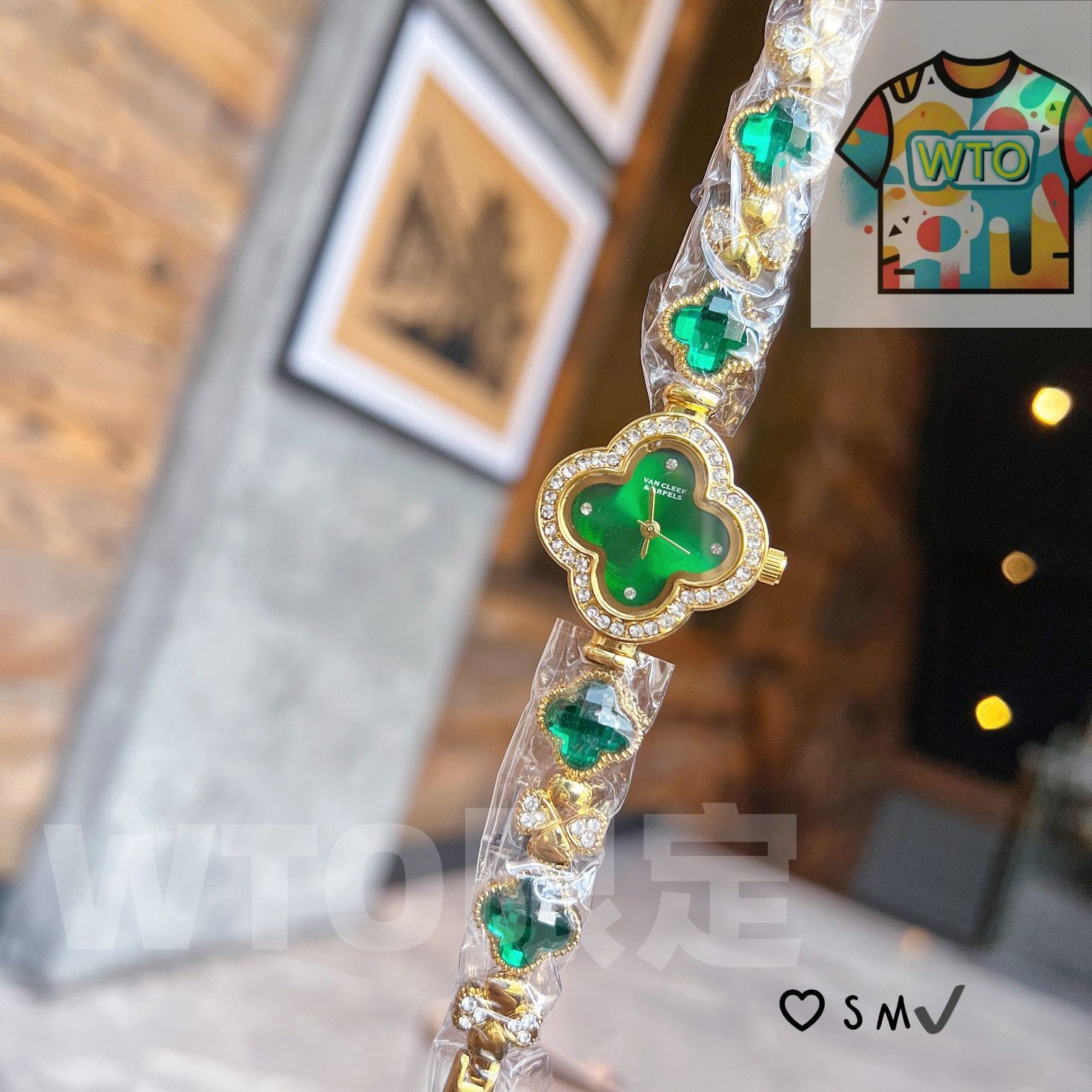 WTO通販 Van Cleef - Arpels ヴァンクリーフ＆アーペル クローバー ダイヤモンド装飾-WTO輸入-HPD 93