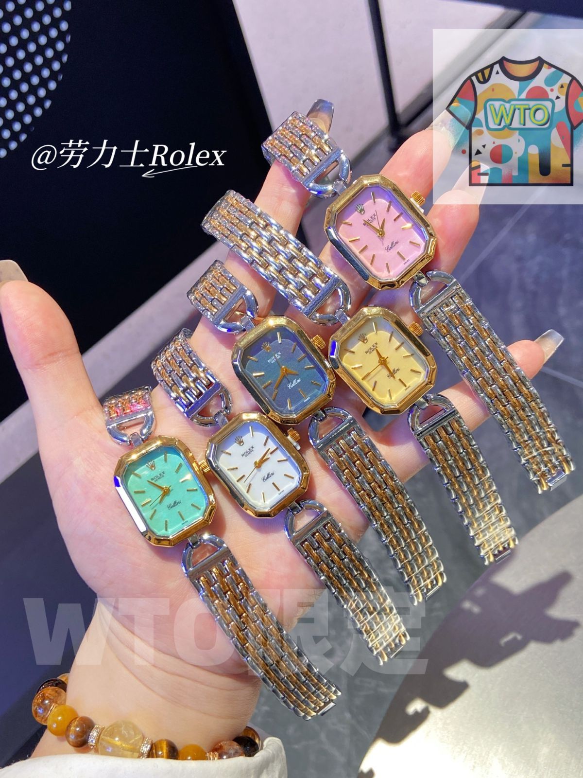 WTO通販 Rolex ロレックス スモールスクエア 25mm 精巧 感あり-WTO輸入-ZOM80