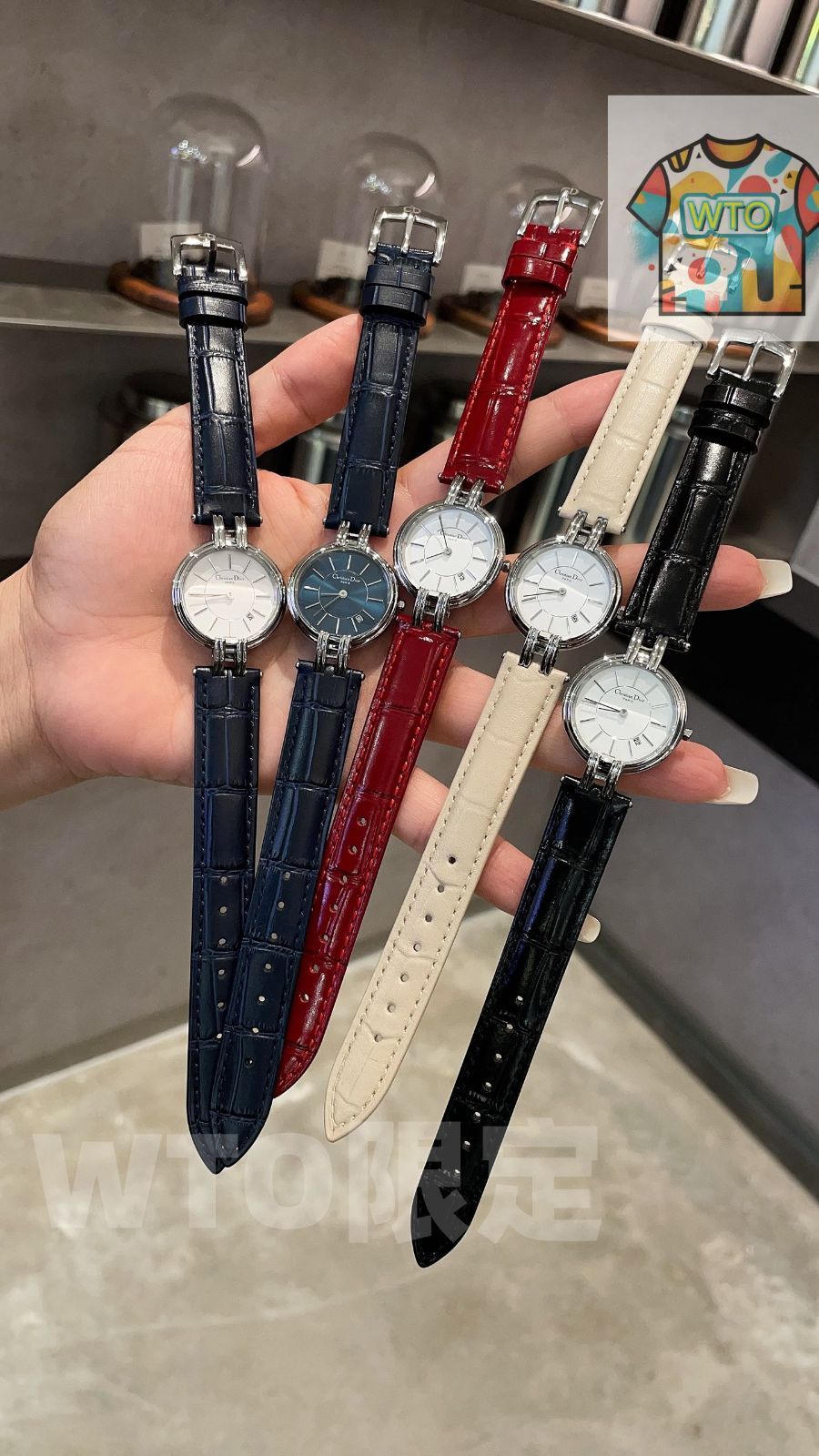 WTO通販 Dior ディオールカボチャ浮き彫りシリーズ 裏蓋にカボチャ馬車彫刻-WTO輸入-TVH70