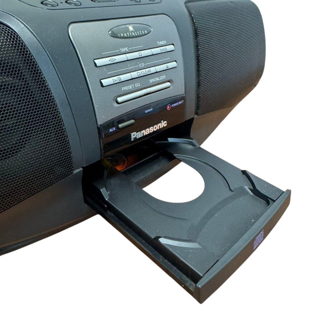 Panasonic ラジカセ カセットデッキ付き 希少】 Panasonic パナソニック CDラジカセ ラジカセ カセットデッキ