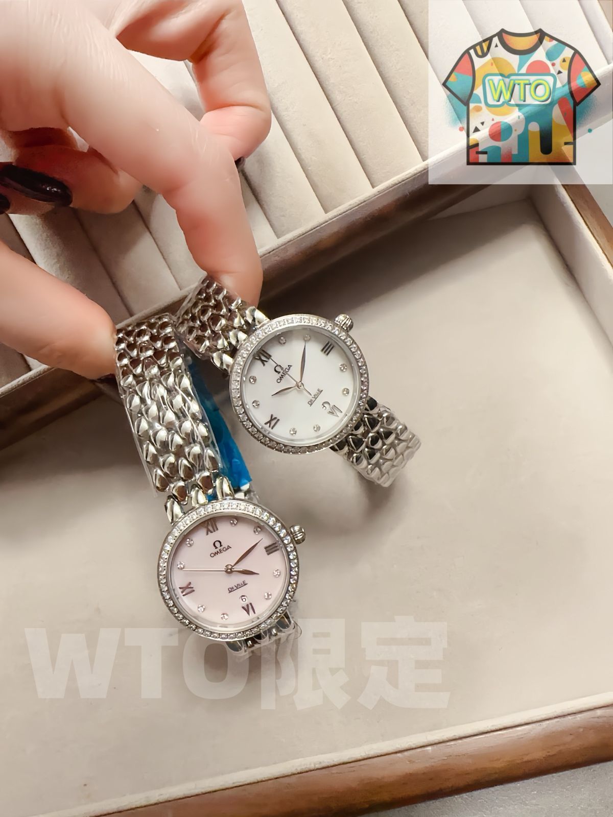  WTO通販 OMEGA オメガ 露珠で連なる華やかな表鏈を備え-WTO輸入-NBE 18 腕時計(デジタル) 時計