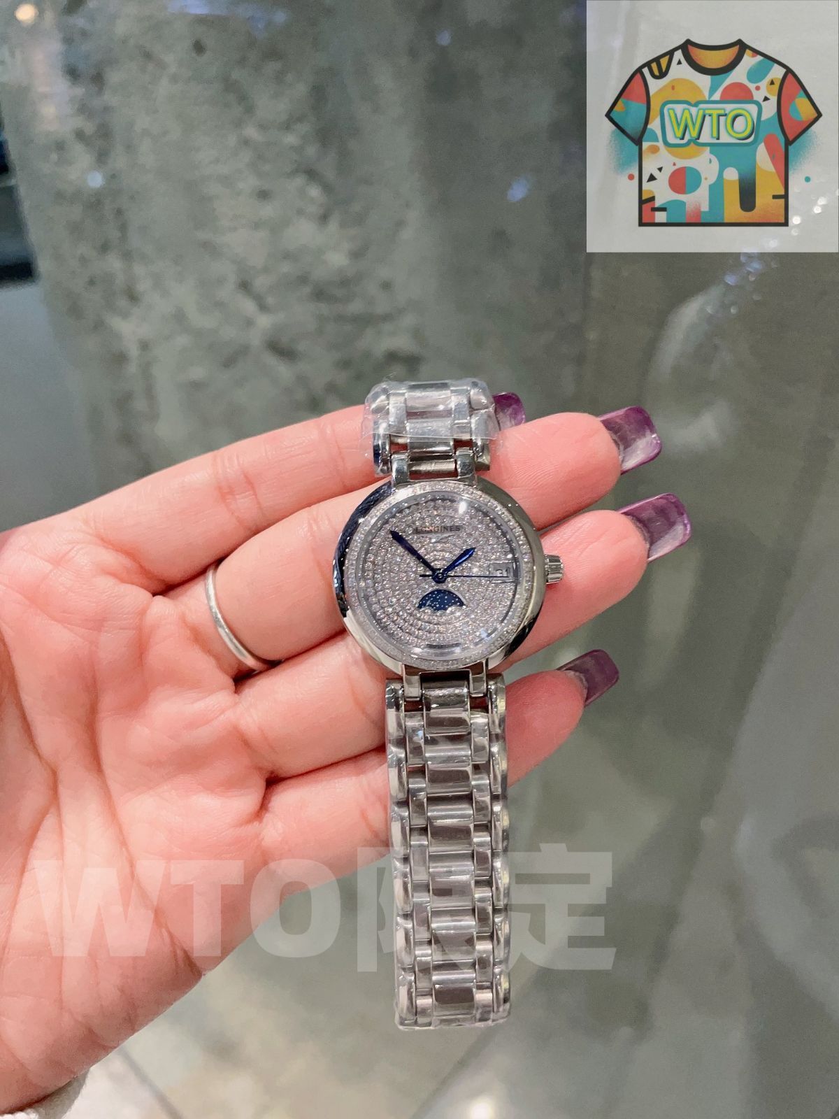  WTO通販 Longines ロンジン コーラスシリーズ 真の月相を搭載 WTO輸入 VPY 19 腕時計(デジタル) 時計