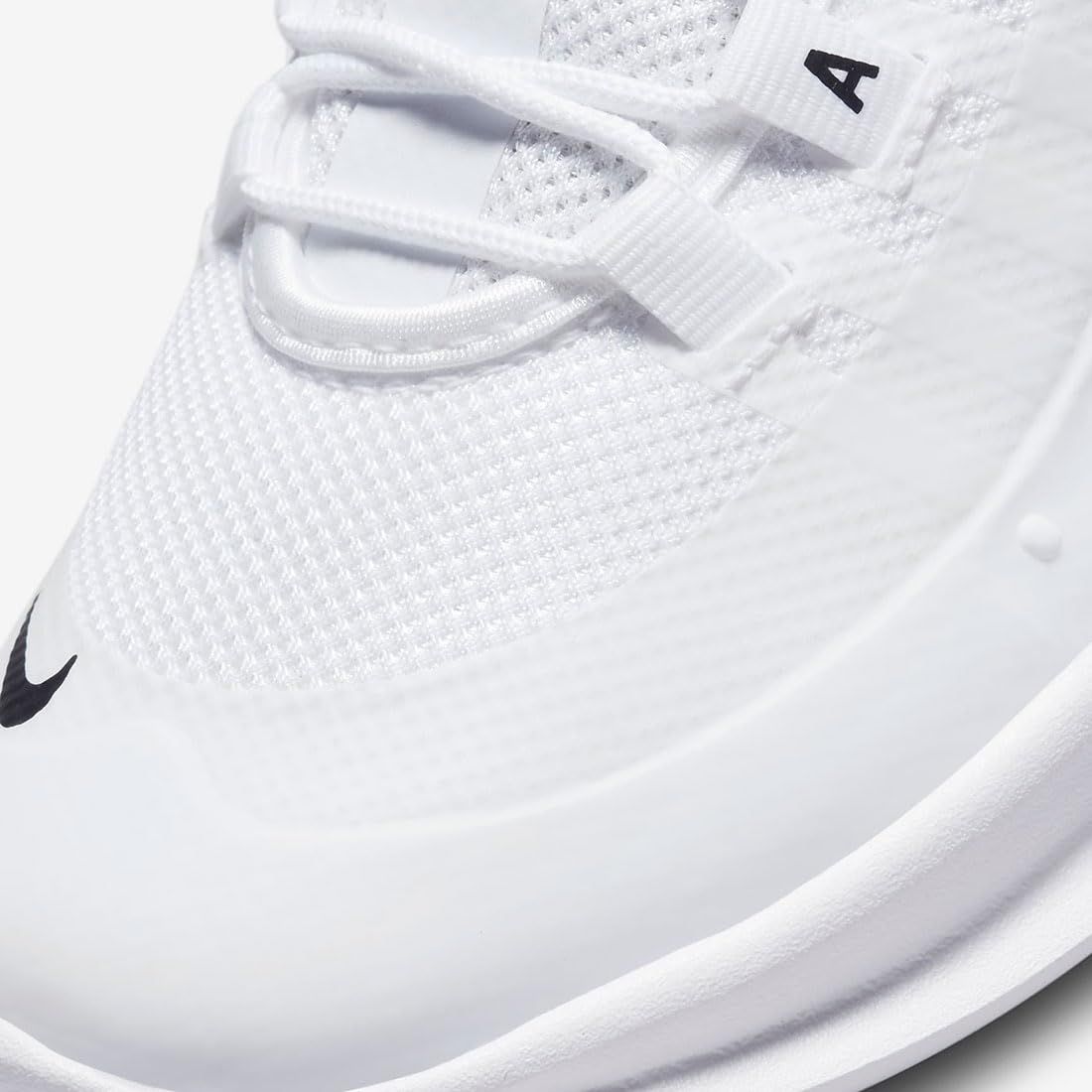  ナイキ エア マックス アクシス J AIR MAX AXIS ホワイト ブラック AH 5222 100 日本 23 5 cm トレイルランニングシューズ アウトドアシューズ