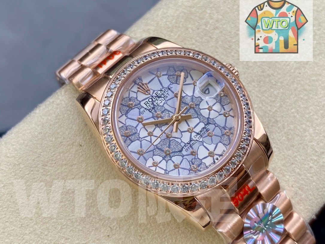 WTO通販 Rolex ロレックス デイトジャストシリーズ レディース ダイヤベゼル-WTO輸入-MVZ 14