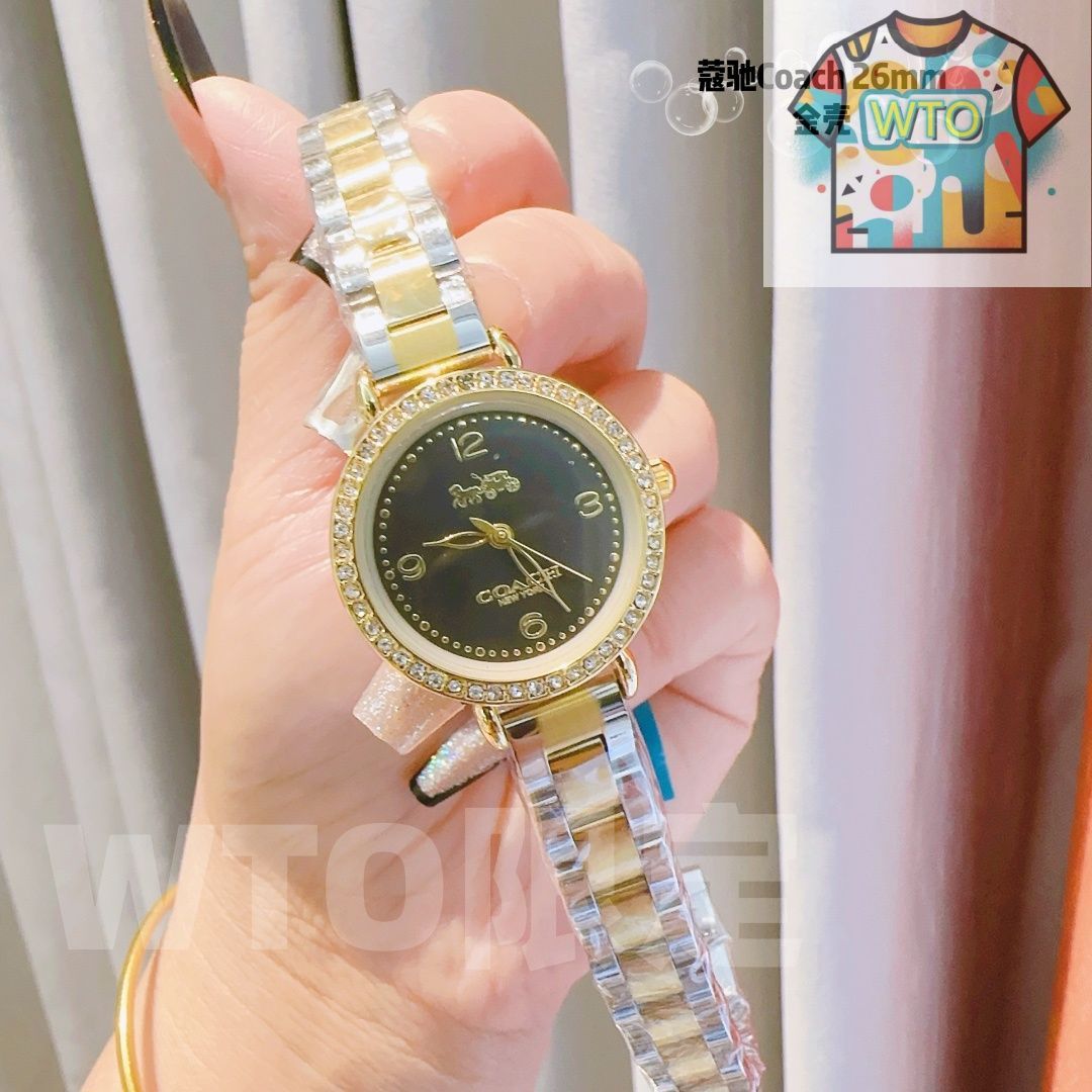 今日 COACH コーチ キャスシリーズ クォーツムーブメント