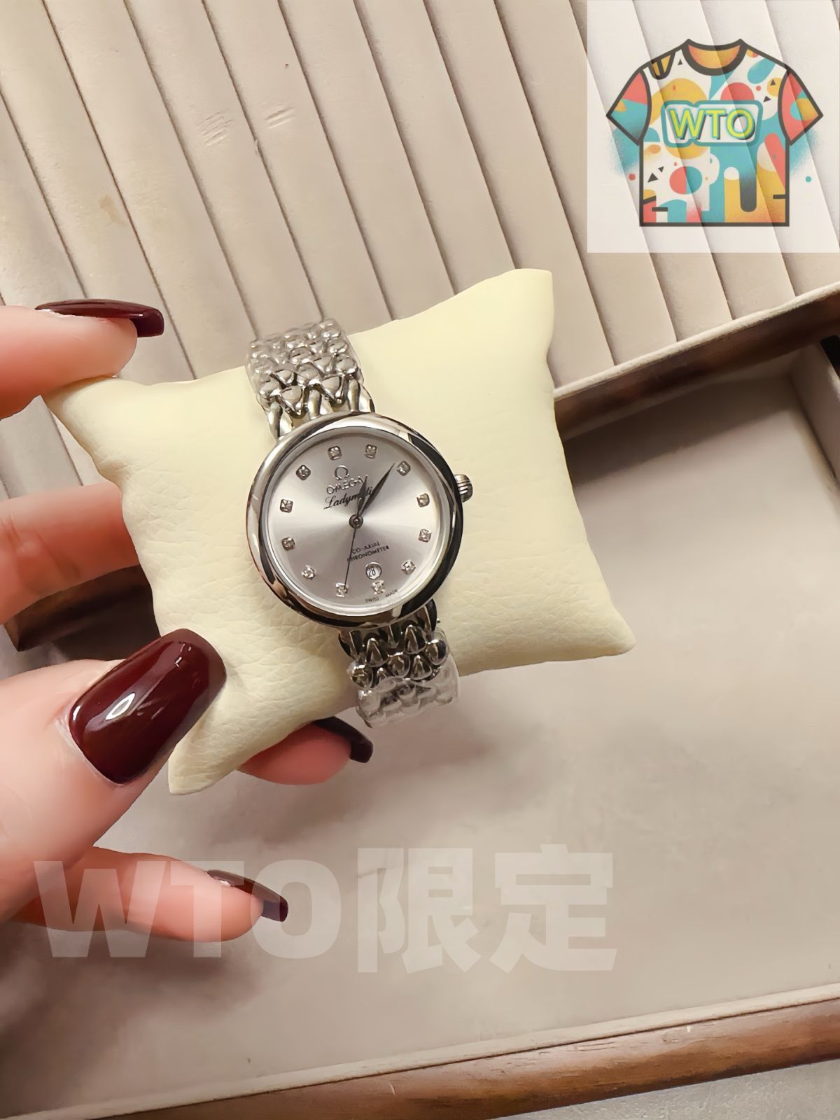 WTO通販 Omega オメガ シンプルで上品です WTO輸入 QKK 60