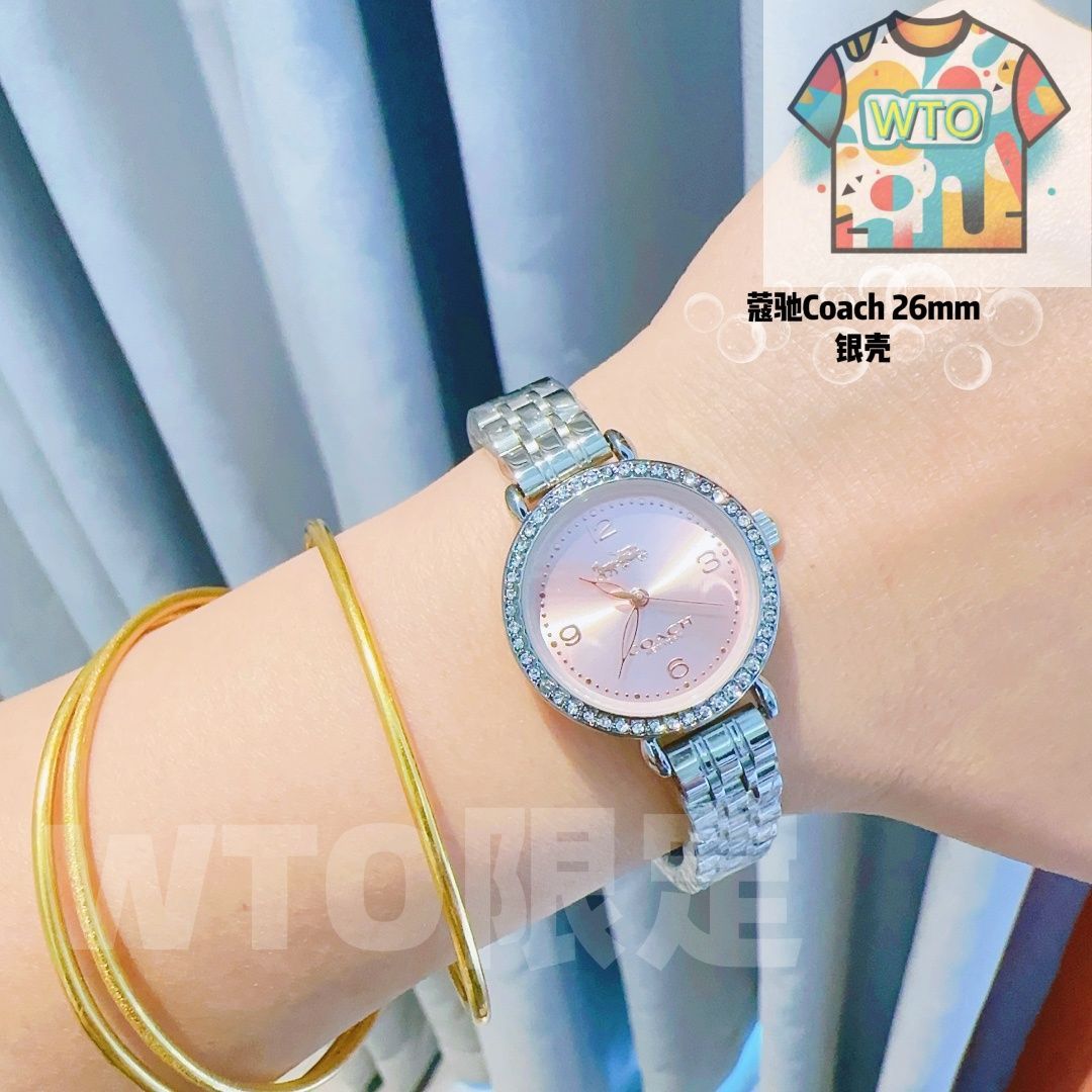  WTO通販 COACH コーチ キャスシリーズ 生活防水30メートル-WTO輸入-PFA 22 腕時計(デジタル) 時計