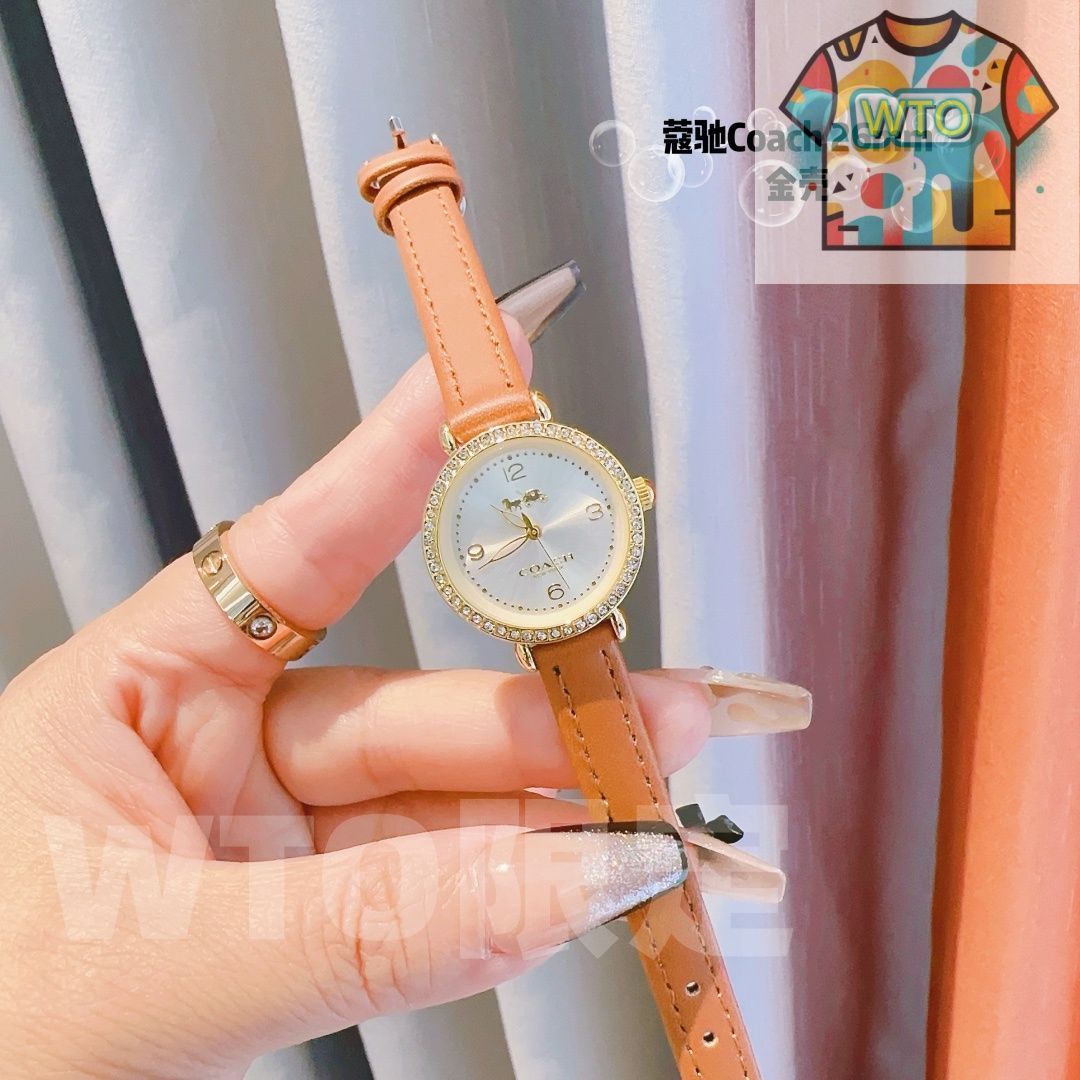 今日 COACH コーチ キャスシリーズ 輸入小牛皮