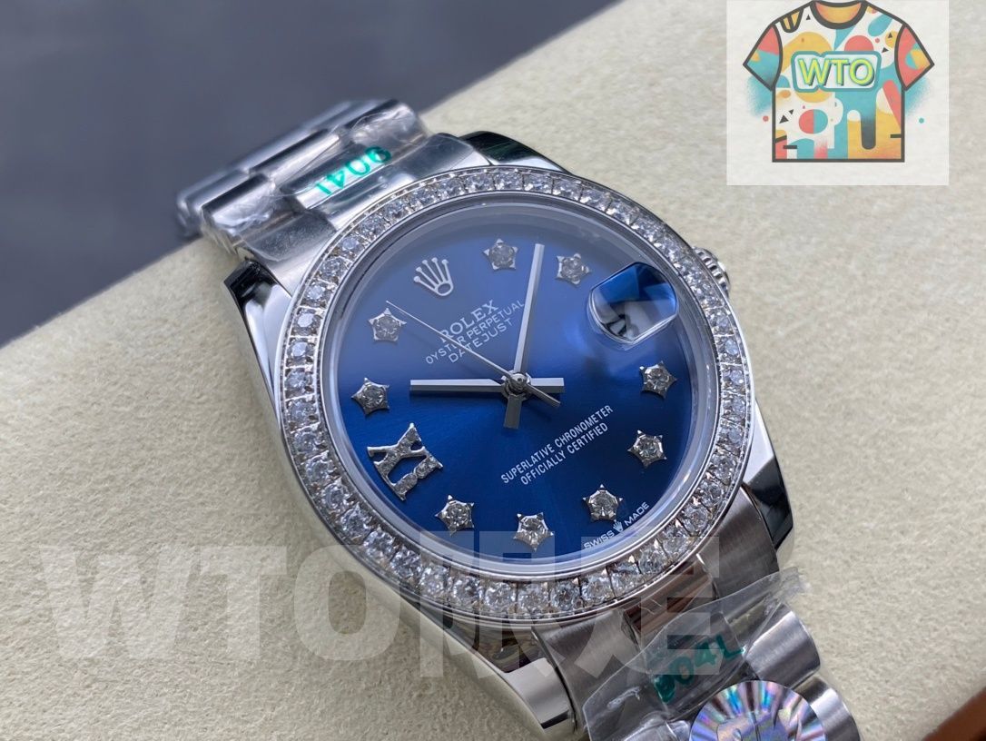 WTO通販 Rolex ロレックス デイトジャストシリーズ レディース ダイヤベゼル-WTO輸入-QWF 66