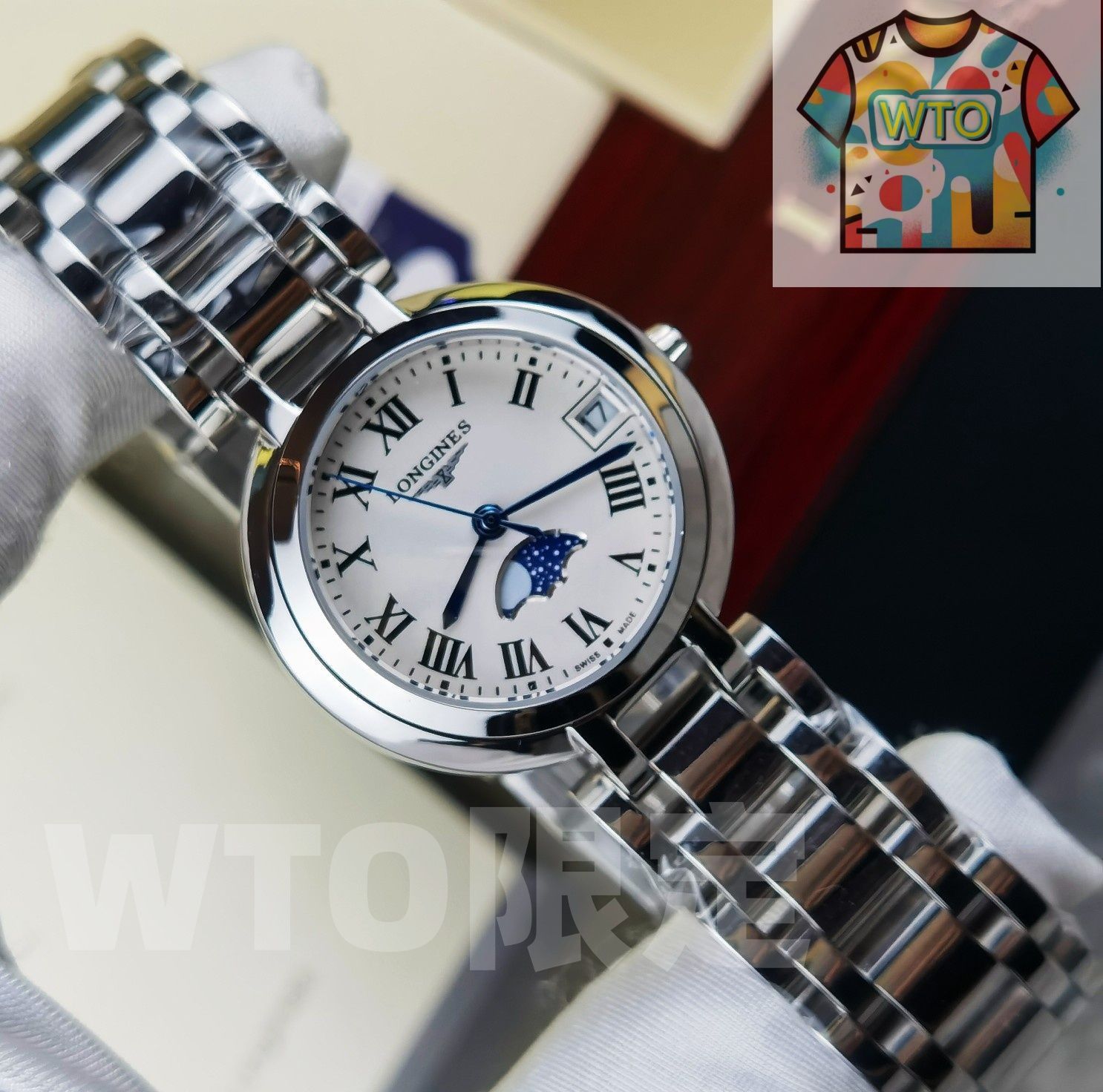 WTO通販 ロンジン コーラルシリーズ 時間とともに変化する真の月相を備え-WTO輸入-COP 92