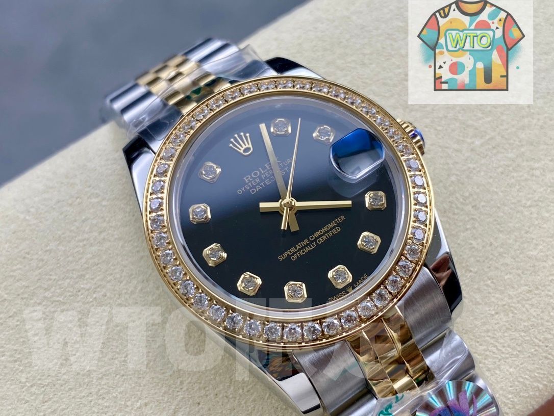 WTO通販 Rolex ロレックス デイトジャストシリーズ レディース 31 mm ダイヤベゼル-WTO輸入-MFX 30