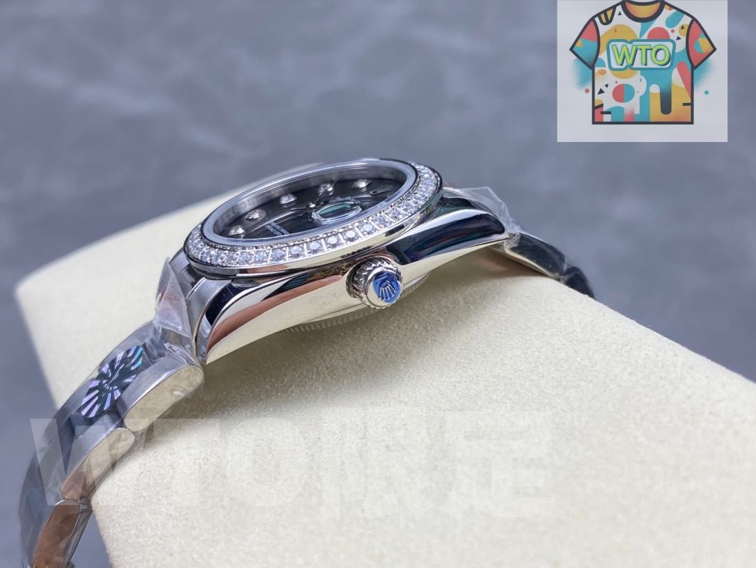  WTO通販 Rolex ロレックス デイトジャストシリーズ レディース 31 mm ダイヤベゼル WTO輸入 GWB 79 腕時計(デジタル) 時計