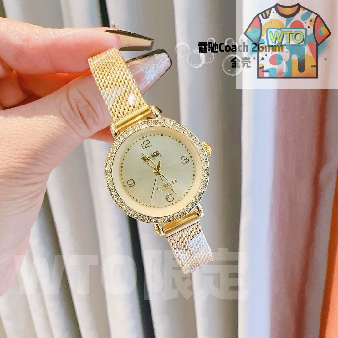 WTO通販 COACH コーチ キャスシリーズ 生活防水30メートル-WTO輸入-HGP 60