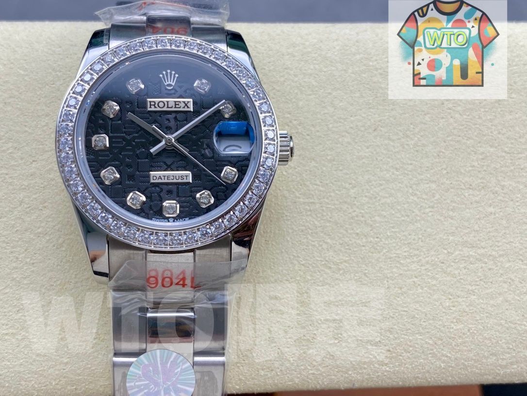 WTO通販 Rolex ロレックス デイトジャストシリーズ レディース ダイヤベゼル-WTO輸入-RTJ32