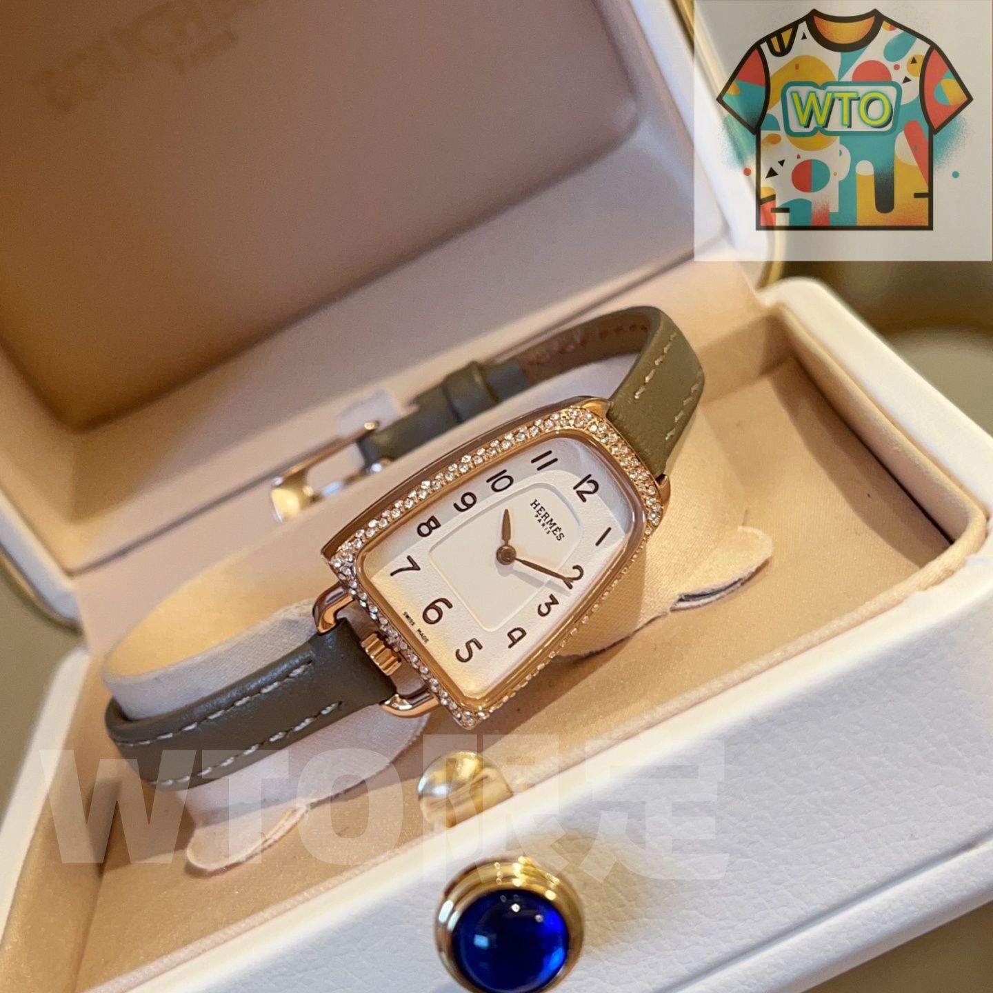 WTO通販 Herm s エルメス ガロップ ド ケースの独特な丸みは馬鐙要素に由来-WTO輸入-GYA 18