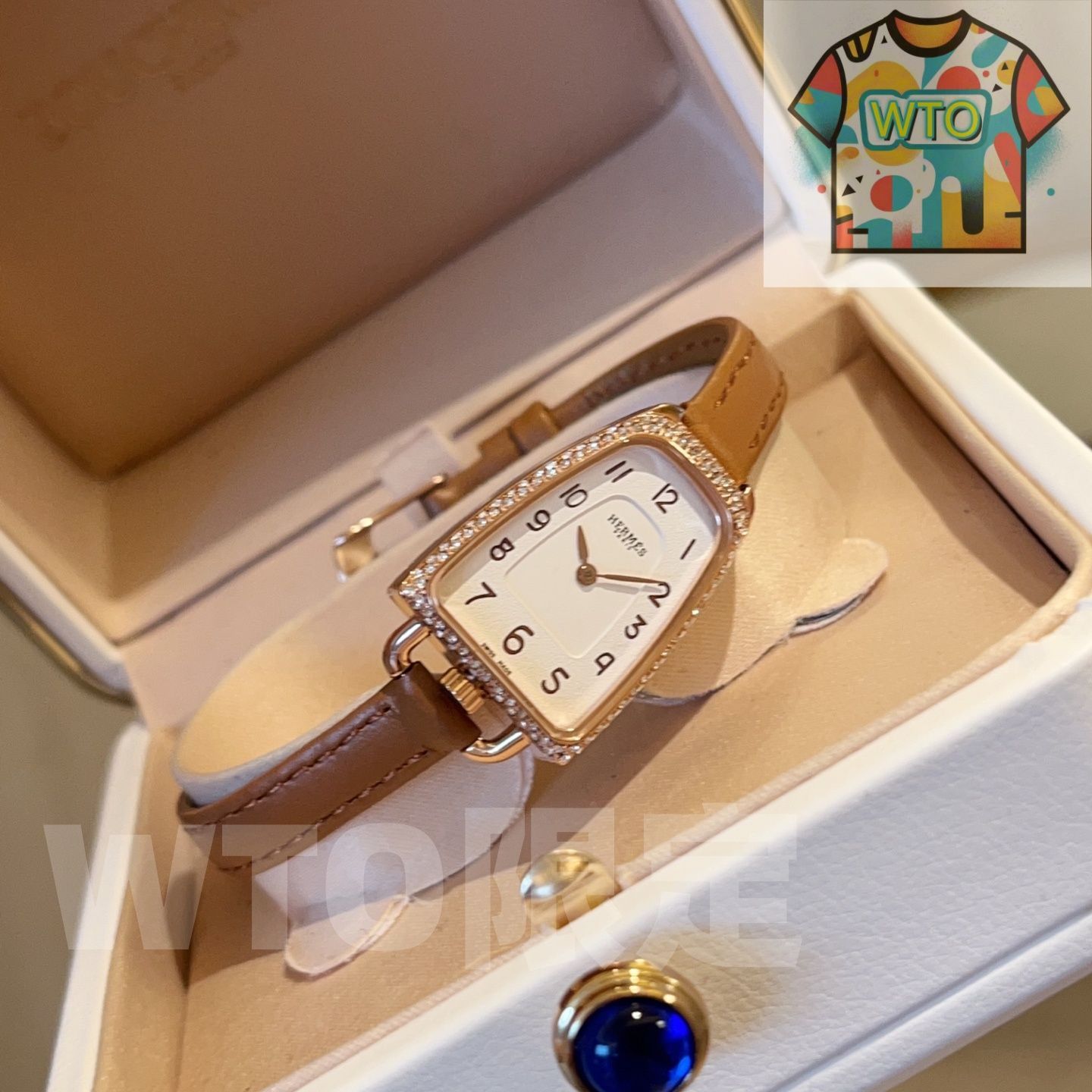  今日 Herm s エルメス ガロップ ド ケースの独特な丸みは馬鐙要素に由来 腕時計(デジタル) 時計