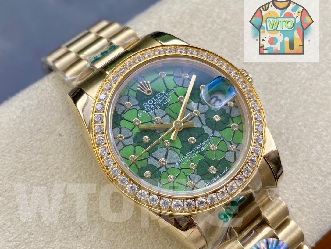 WTO通販 Rolex ロレックス デイトジャストシリーズ レディース ダイヤベゼル-WTO輸入-QCW 18