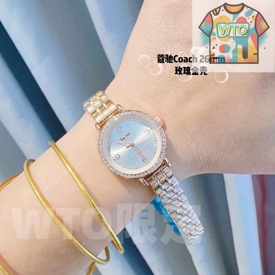  WTO通販 COACH コーチ キャスシリーズ 生活防水30メートル-WTO輸入-TOL 92 腕時計(デジタル) 時計