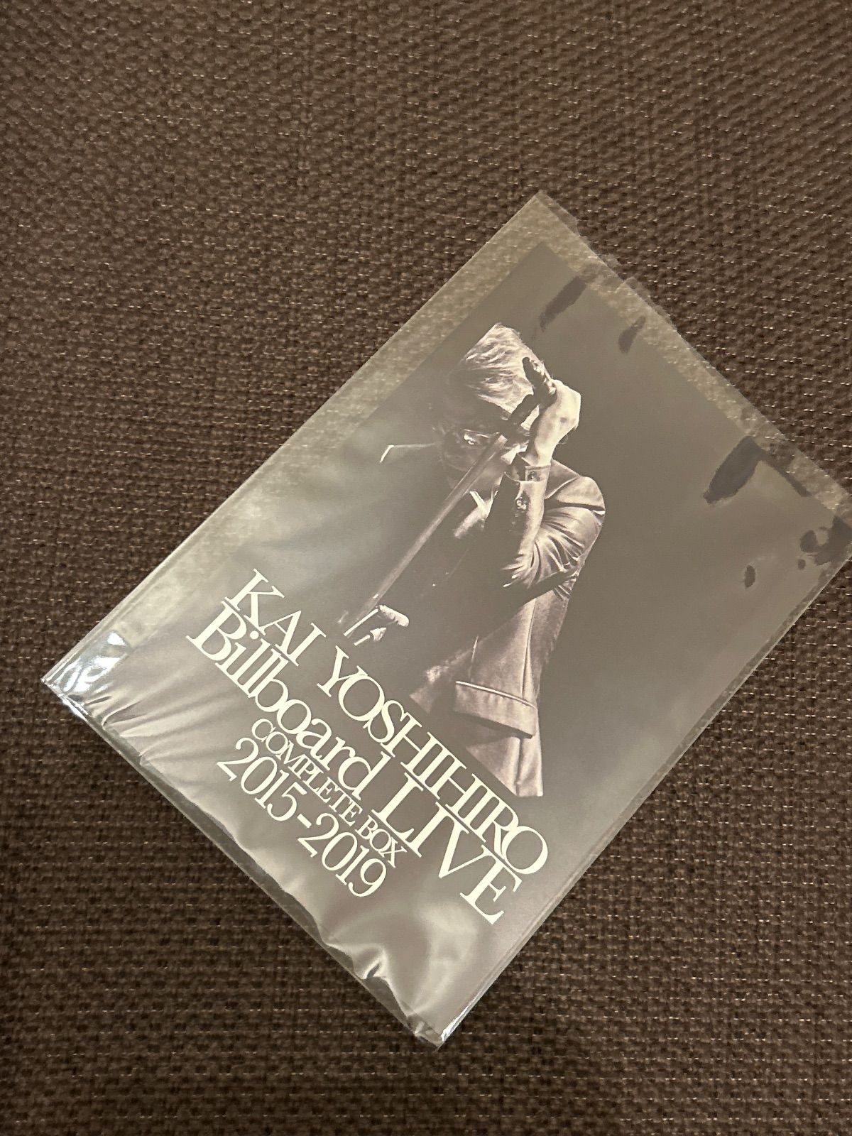 S6141) ポストカード付き KAI YOSHIHIRO Billboard LIVE COMPLETE BOX