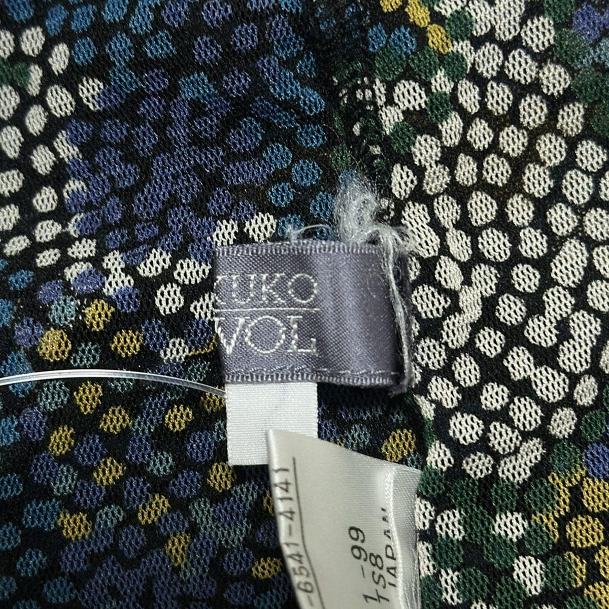 トクコ・プルミエヴォル ワンピース サイズ9 M レディース - 黒×ブルー