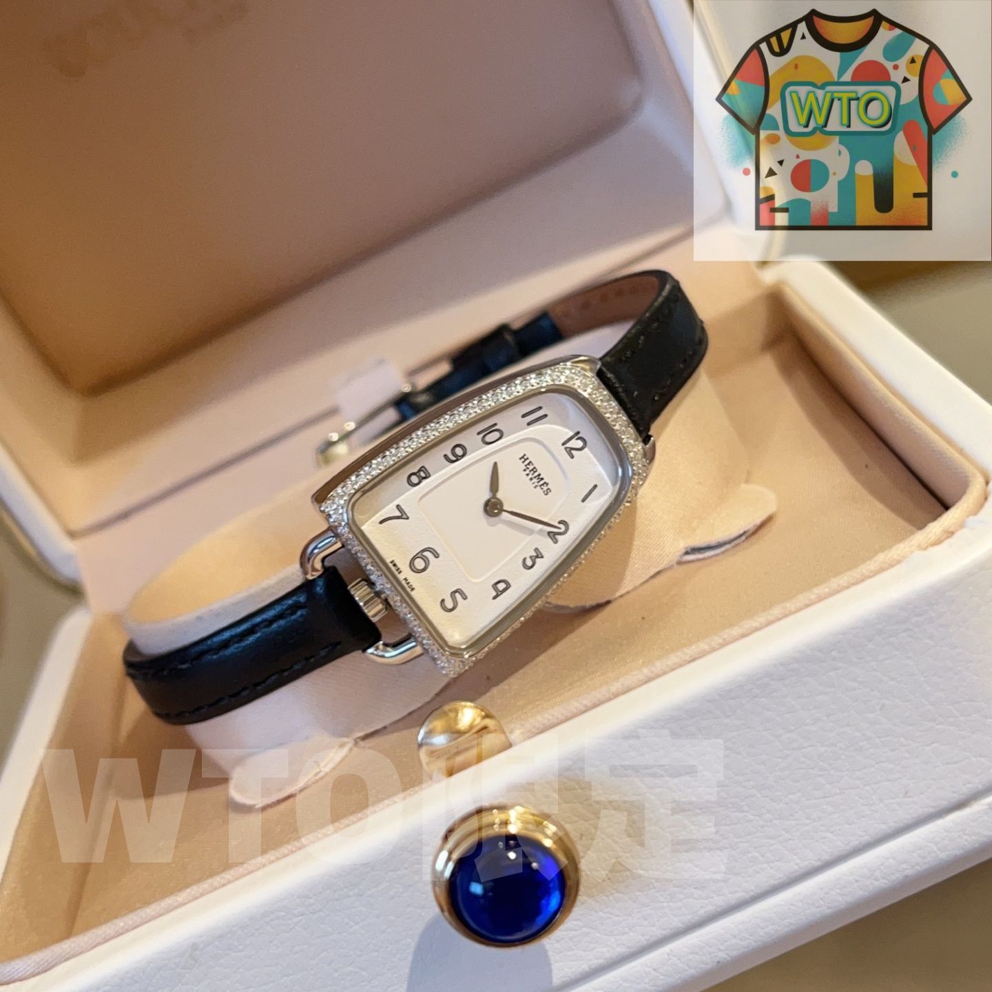 ケースの独特な丸みは馬鐙要素に由来-WTO輸入-LEB