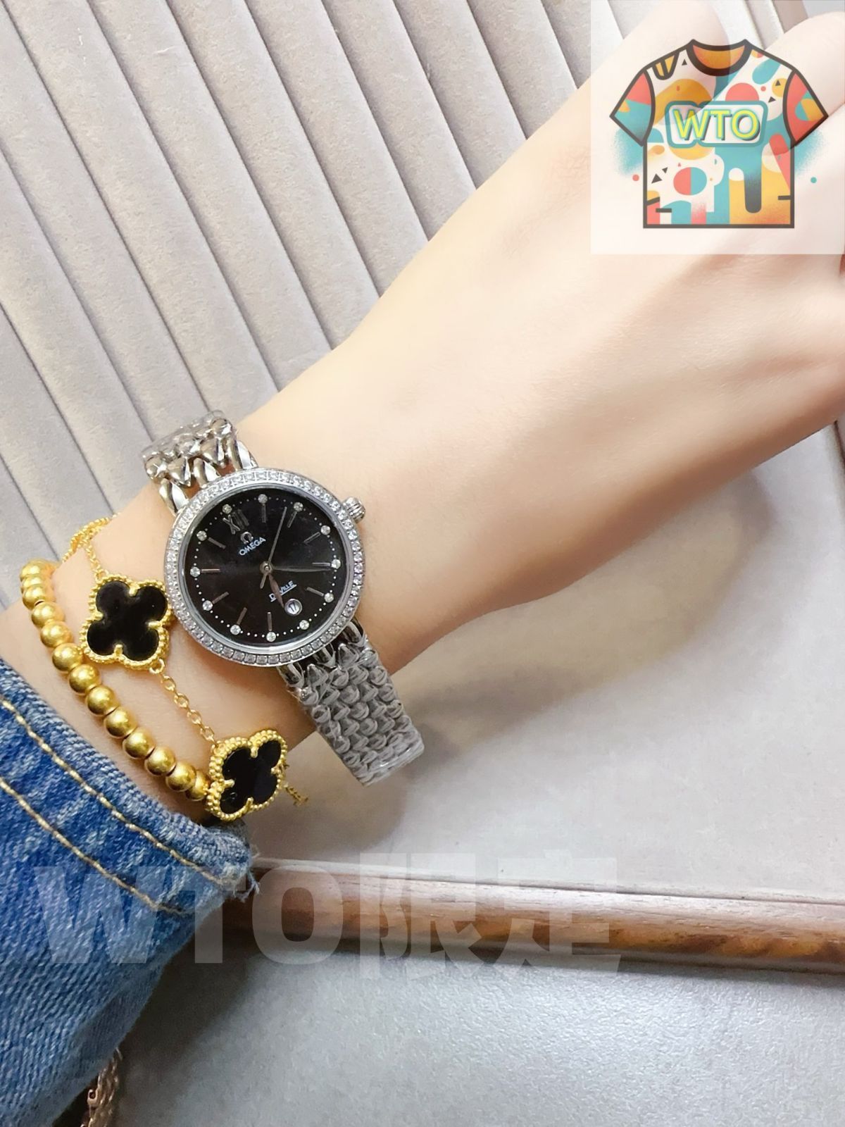 エレガントシリーズ ルーズで連なる華やかな表鏈を備え