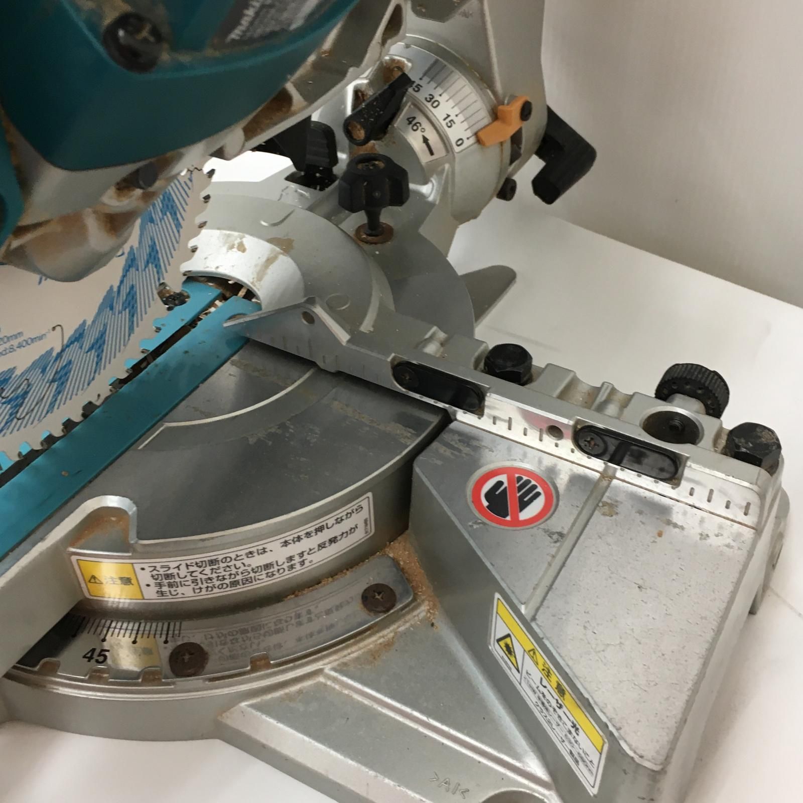  MAKITA マキタ 165 mm 18 v 充電式スライドマルノコ 本体のみ LS 610 D ブルー その他 電動工具 エア工具