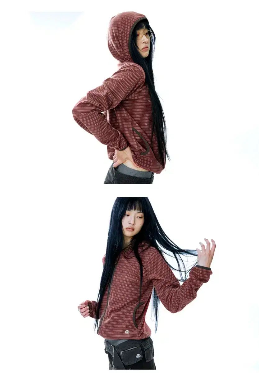 コイッセイオ フリース フーディジップアップ