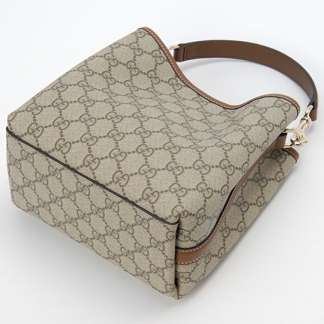 GUCCI グッチ ハンドバッグ レディース ベージュ 815118FAD6L9758 GG EMBLEM