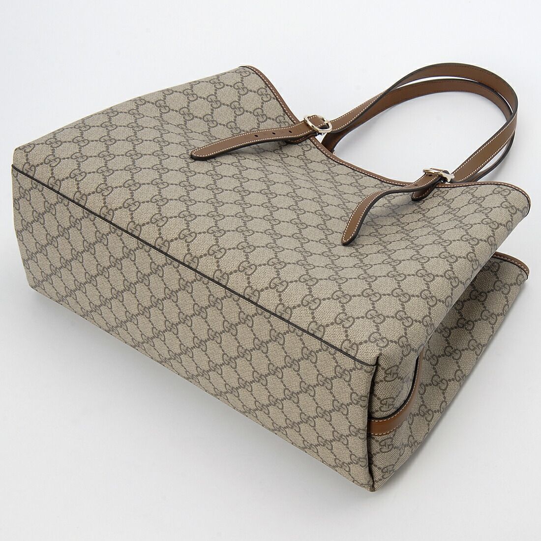 GUCCI グッチ トートバッグ レディース ベージュ 815213FAD6L9758 GG EMBLEM