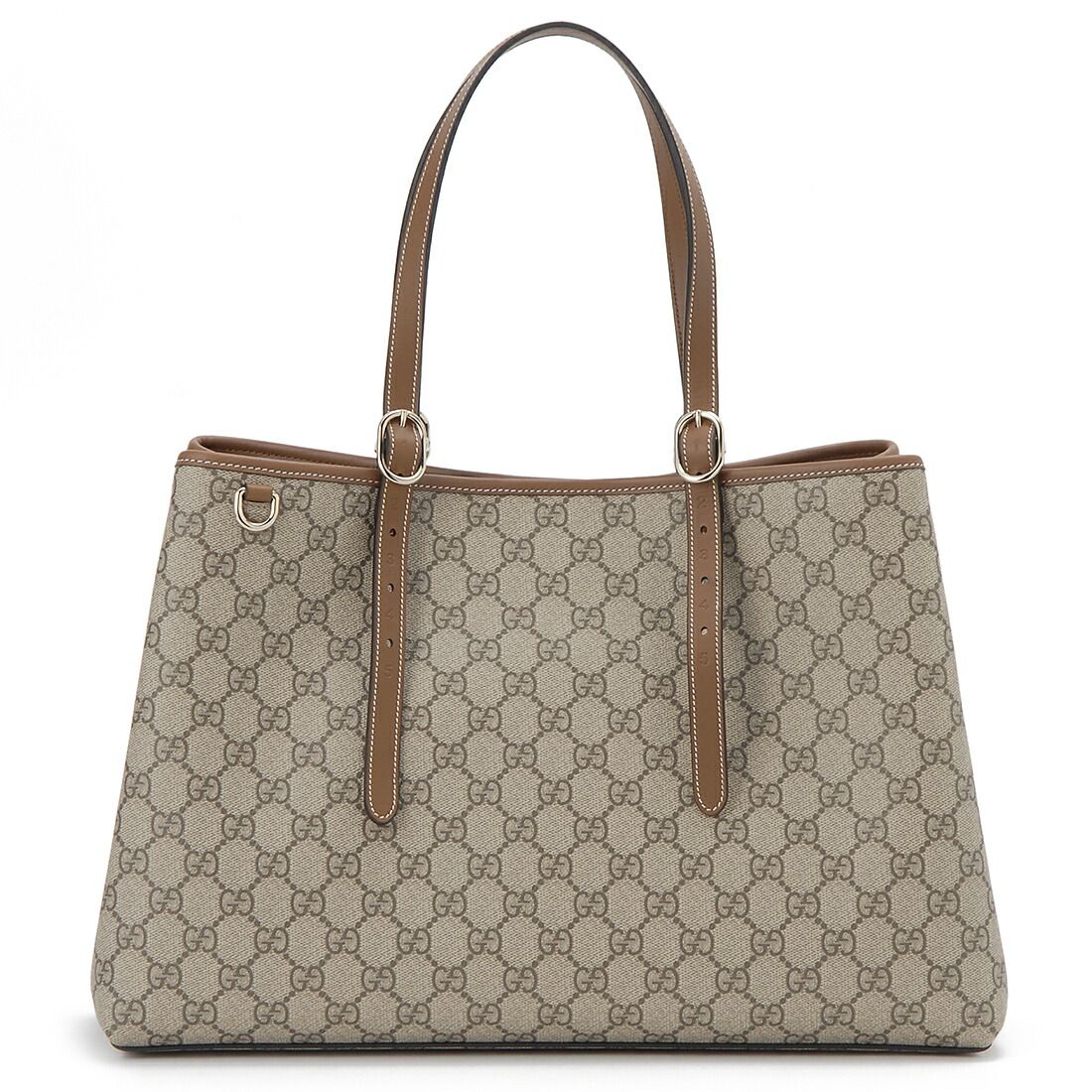 GUCCI グッチ トートバッグ レディース ベージュ 815213FAD6L9758 GG EMBLEM