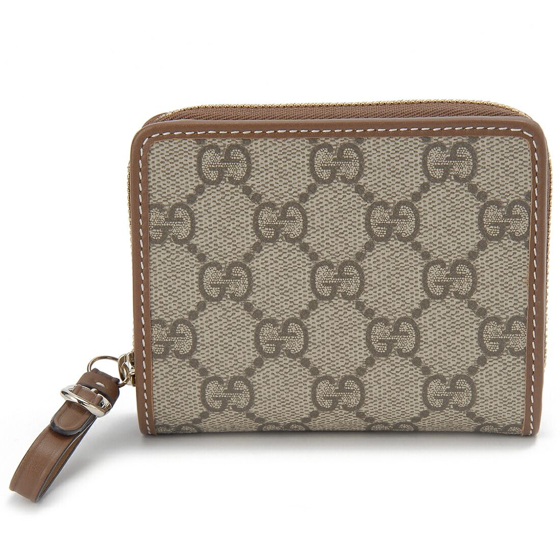 GUCCI グッチ 二つ折り財布 レディース ベージュ 819131FAD6L9758 GG EMBLEM