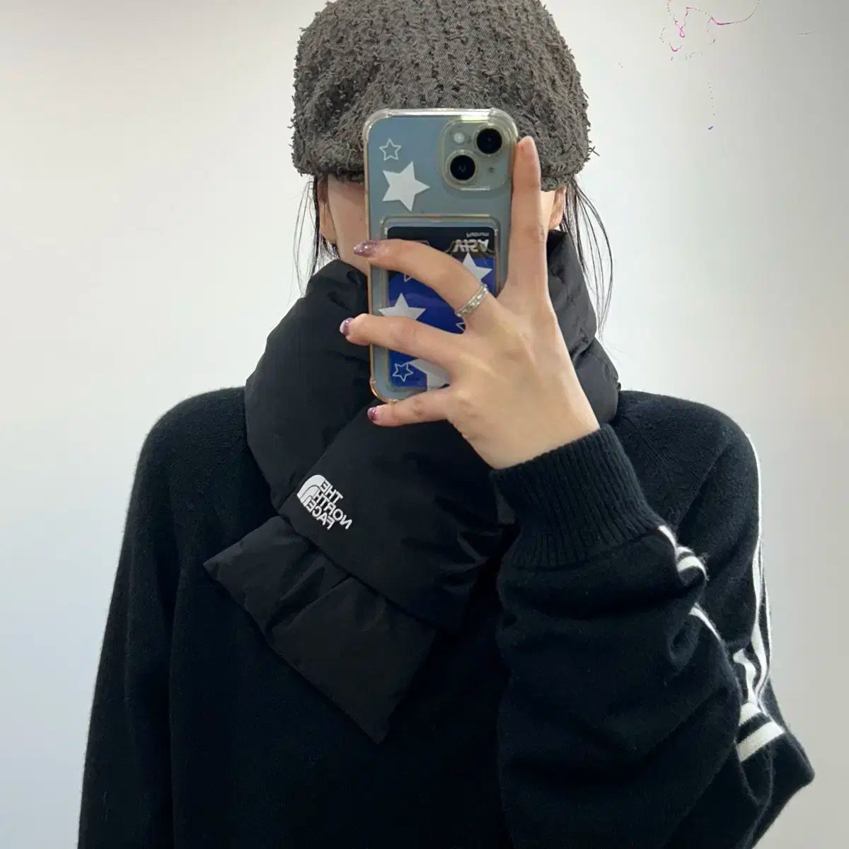 THE NORTH FACE ザノースフェイス ダウン マフラー