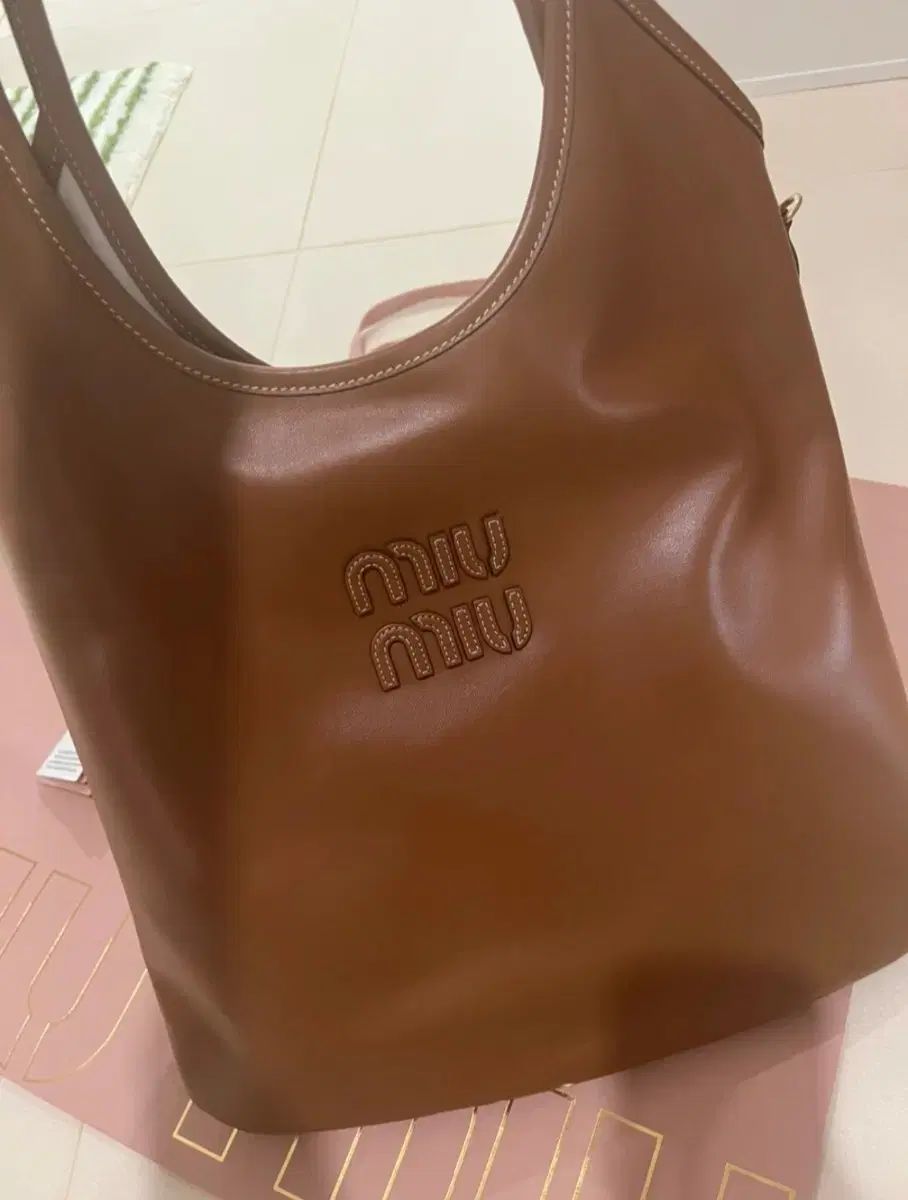  ミュウミュウ アイビー コニャックバッグ クラッチバッグ バッグ