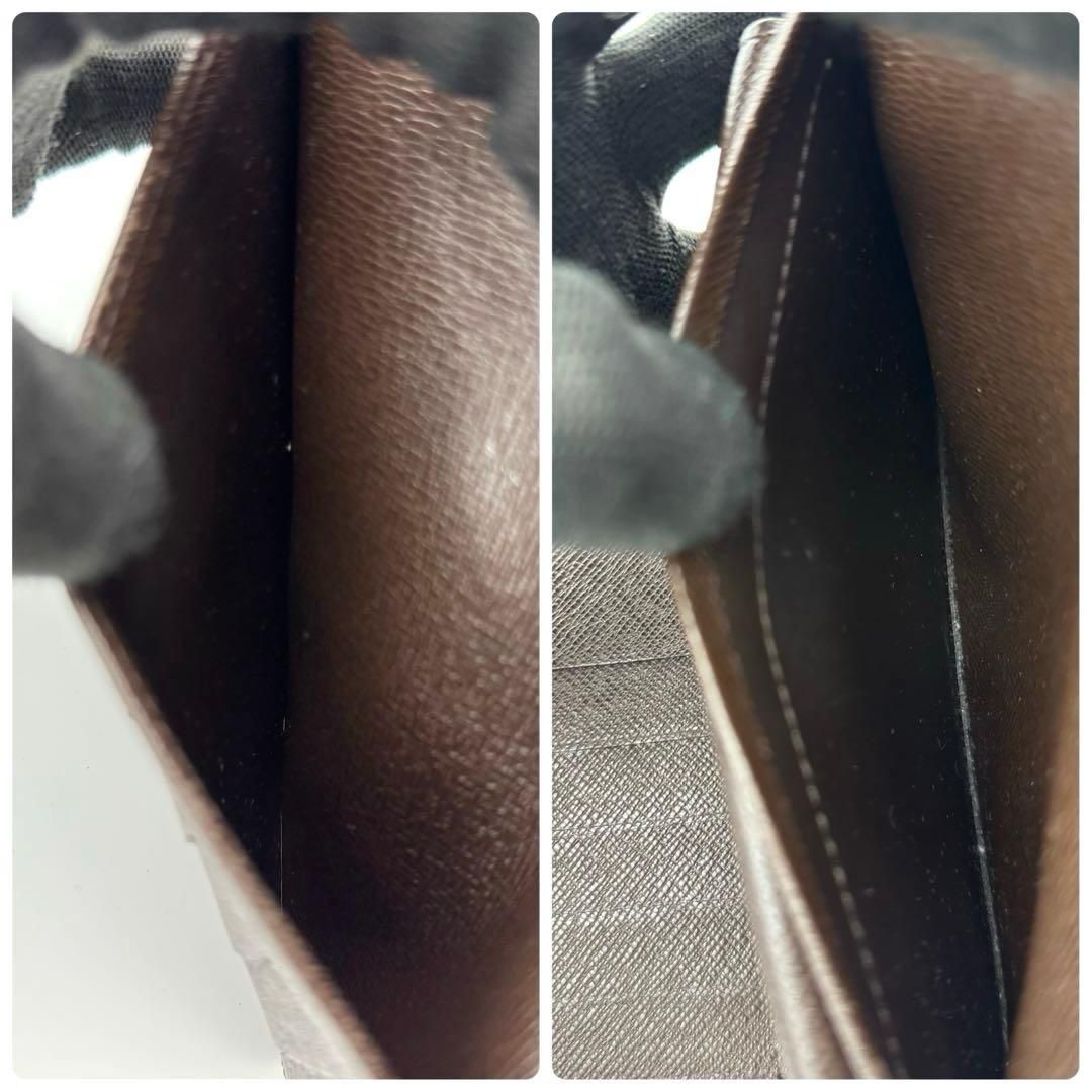  LOUIS VUITTON ルイヴィトン 折財布 ダミエ ポルトトレゾール エテュイ パピエ ブラウン 茶 3つ折り SP 0013 三つ折り財布 折り財布