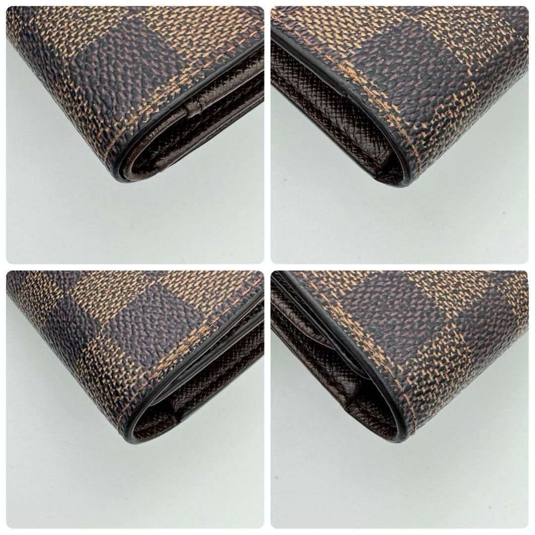 ルイヴィトン LOUIS VUITTON 折財布 ダミエ エベヌ ポルトトレゾール ルイヴィトン LOUIS VUITTON 折財布 ダミエ エベヌ ポルトトレゾール
