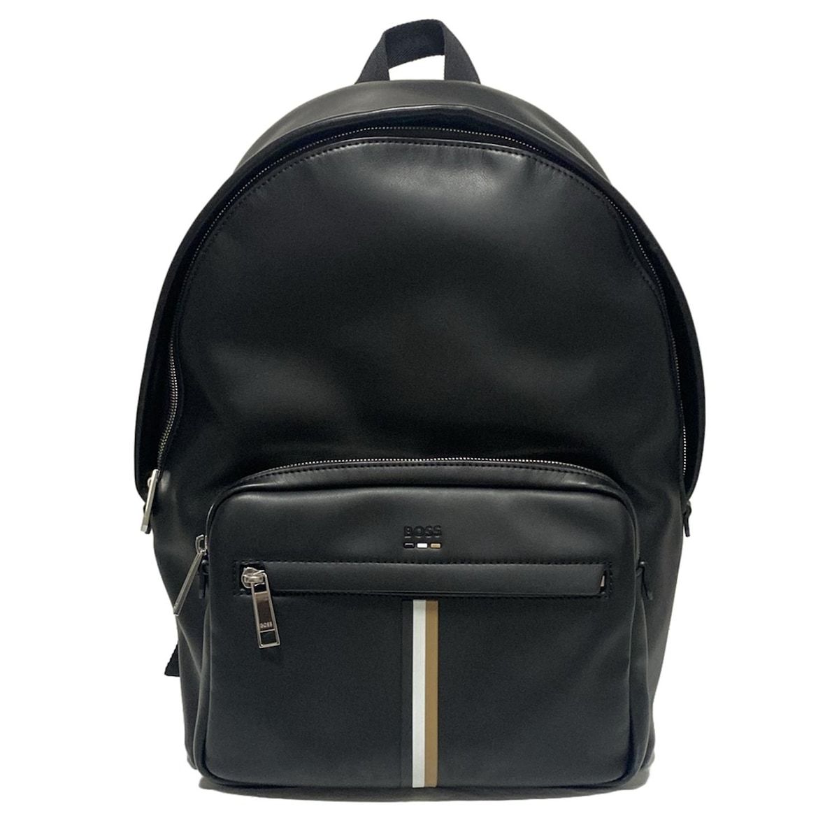 【送料無料期間限定】 HUGOBOSS ヒューゴボス リュックサック 50516671 黒 再入荷、送料無料。