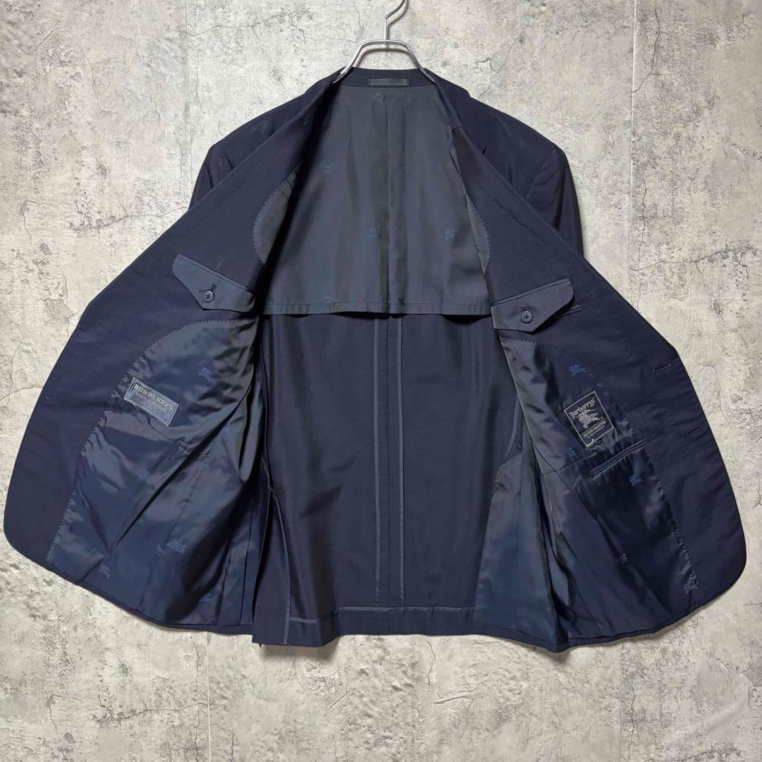 バーバリーズ 90s ヴィンテージ 紺ブレザー テーラードジャケット