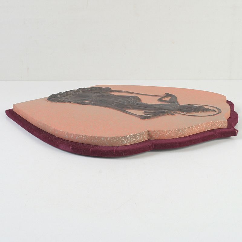 仏教美術 古銅 宇治平等院 雲中供養菩薩像 仏像 壁掛 共箱 C S271