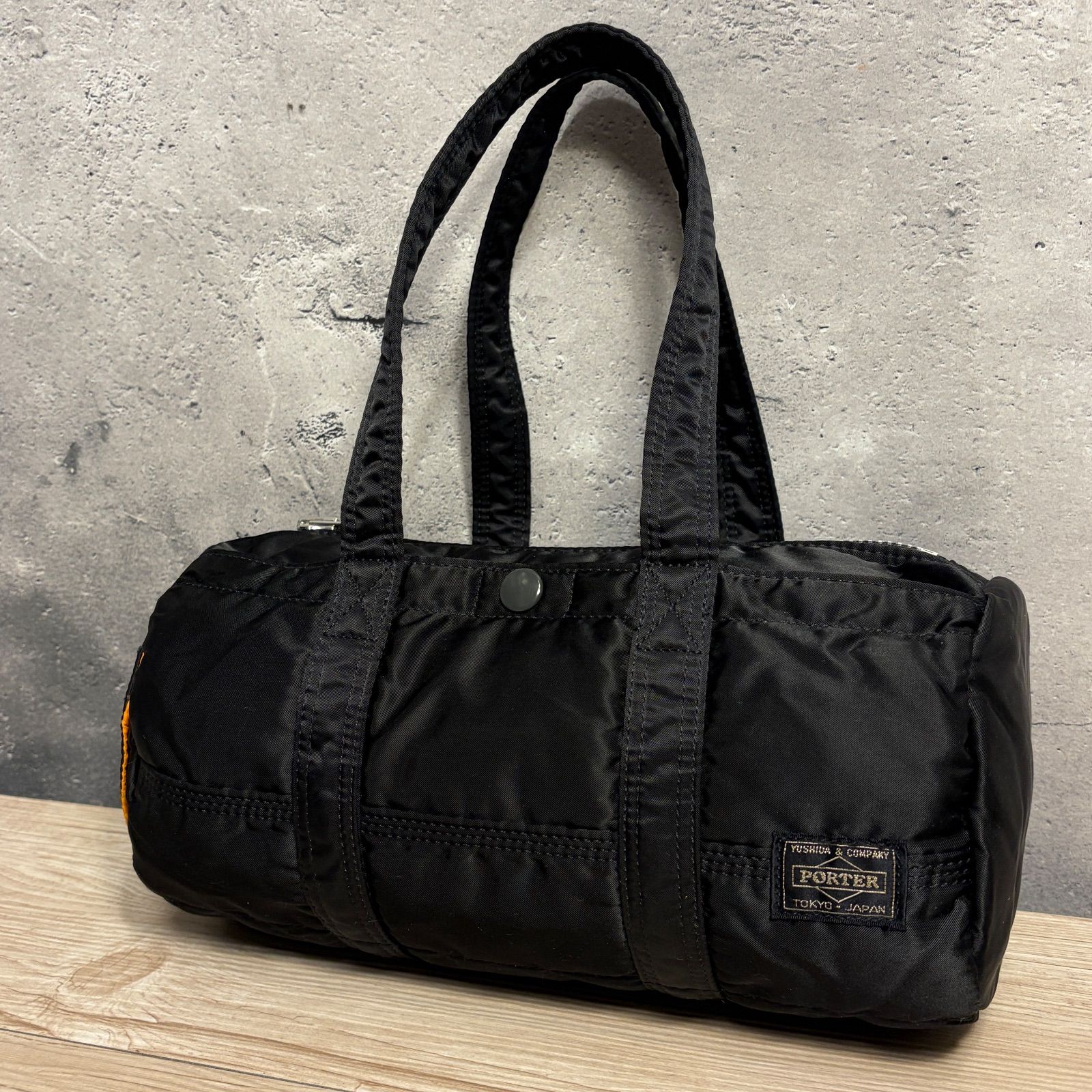 PORTER TANKER　ミニボストン　ブラック ✨PORTER TANKER ミニボストン ブラック✨ 美品 ポーター ボストン