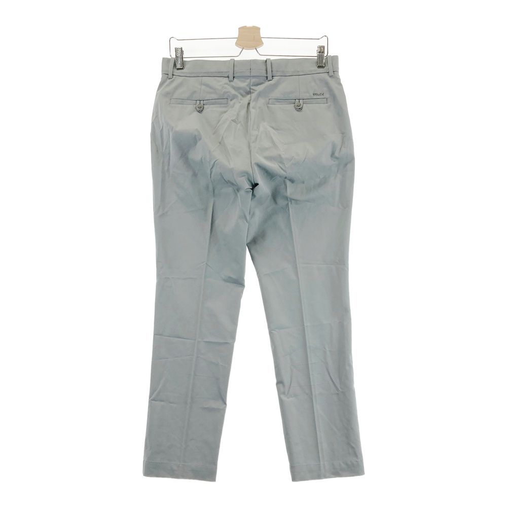 サイズ：31/30 RLX ラルフローレン バックロゴ ロングパンツ グレー系