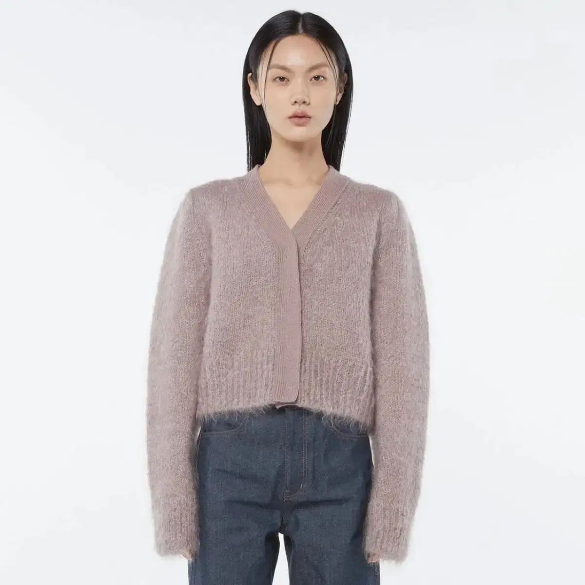 アモーメント グランドマスター カーディガン ピンク